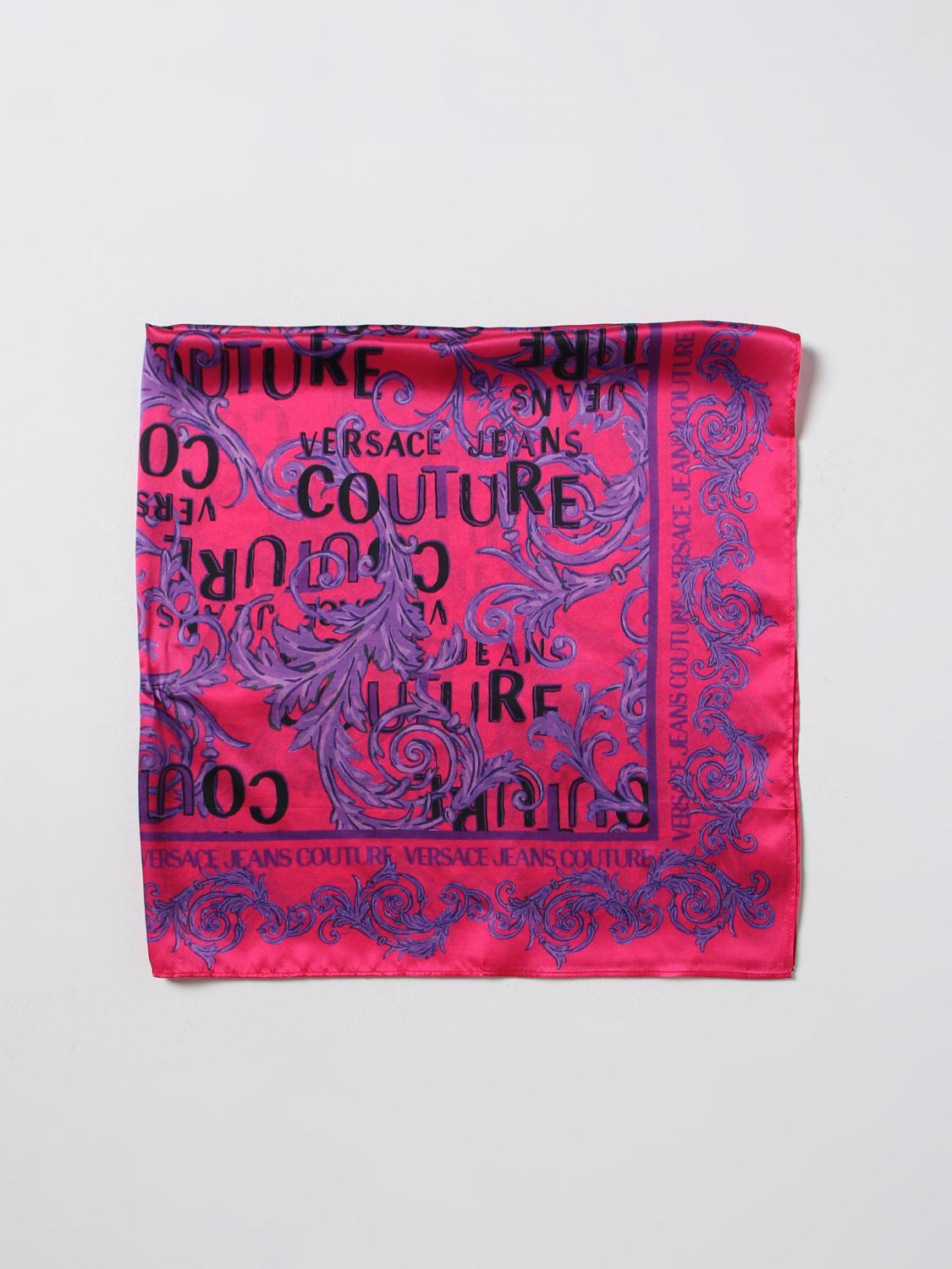 Versace Jeans Couture Neckerchief VERSACE JEANS COUTURE Woman colour Fuchsia