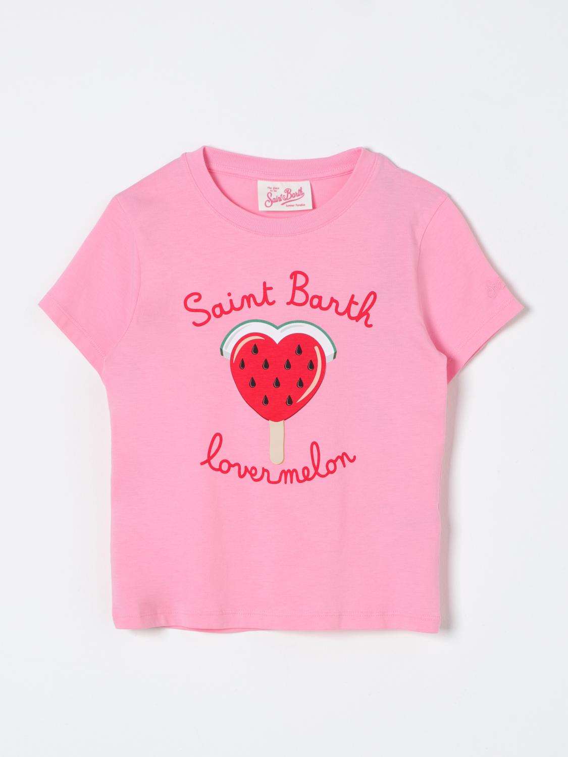 Mc2 Saint Barth T-Shirt MC2 SAINT BARTH Kids color Pink