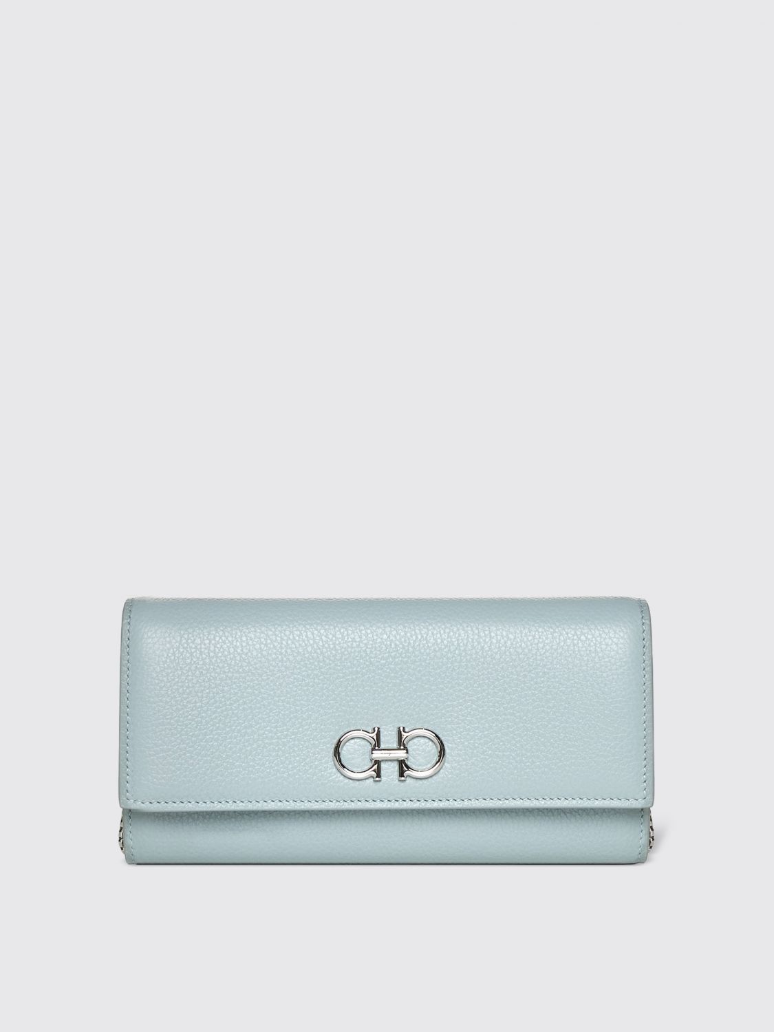 Ferragamo Wallet FERRAGAMO Woman color Gnawed Blue