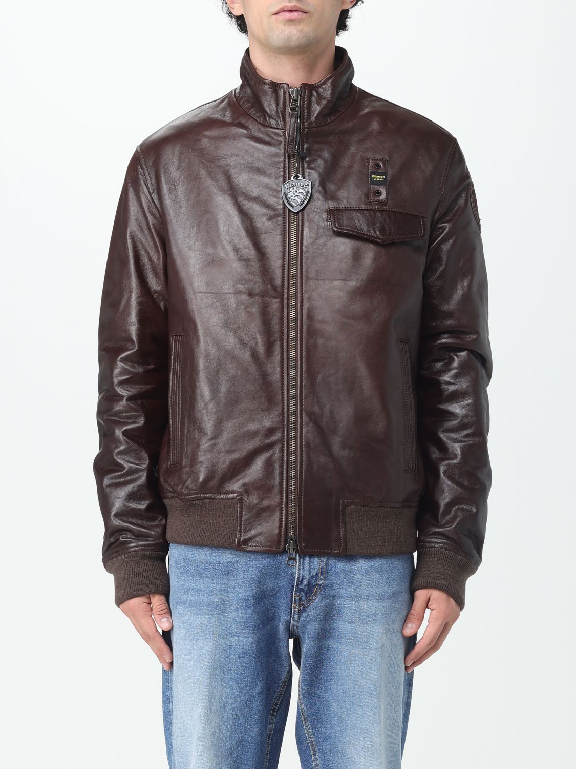 Blauer Jacket BLAUER Men colour Coffee