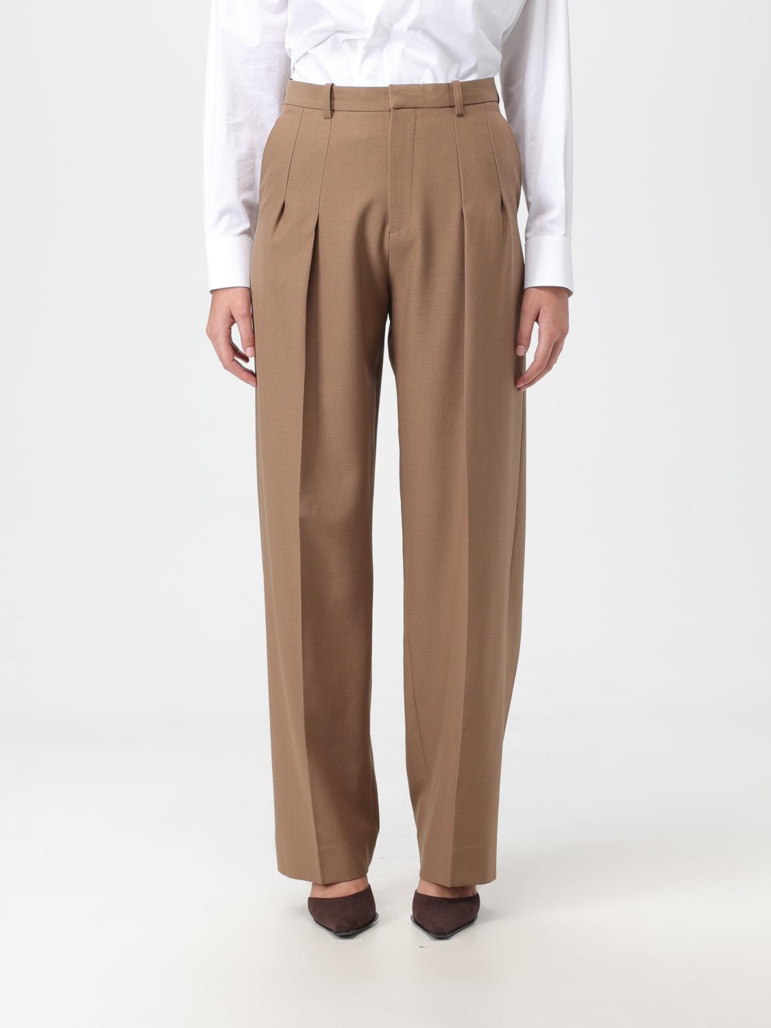 Victoria Victoria Beckham Trousers VICTORIA VICTORIA BECKHAM Woman colour Brown