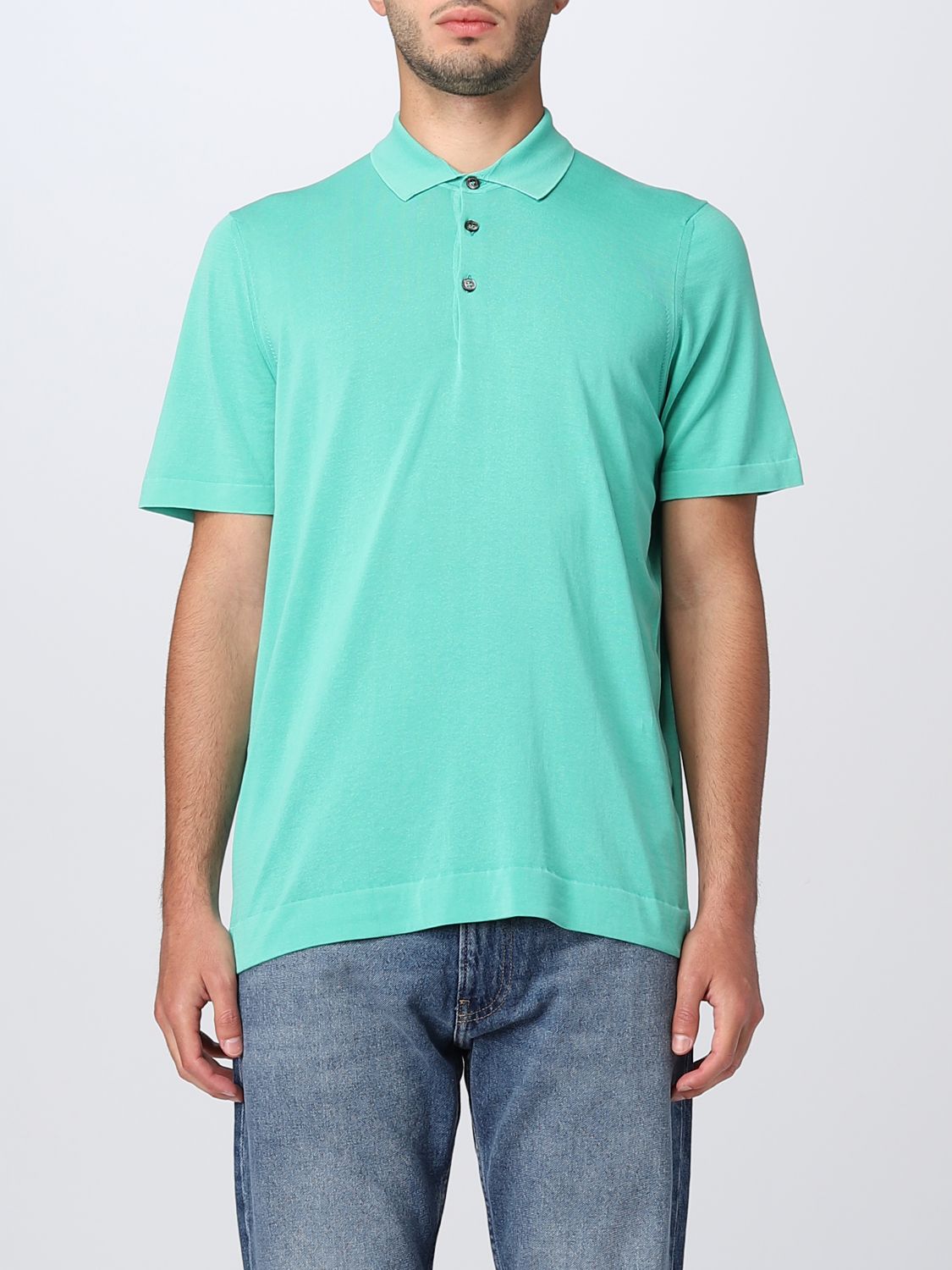 Drumohr Polo Shirt DRUMOHR Men colour Water