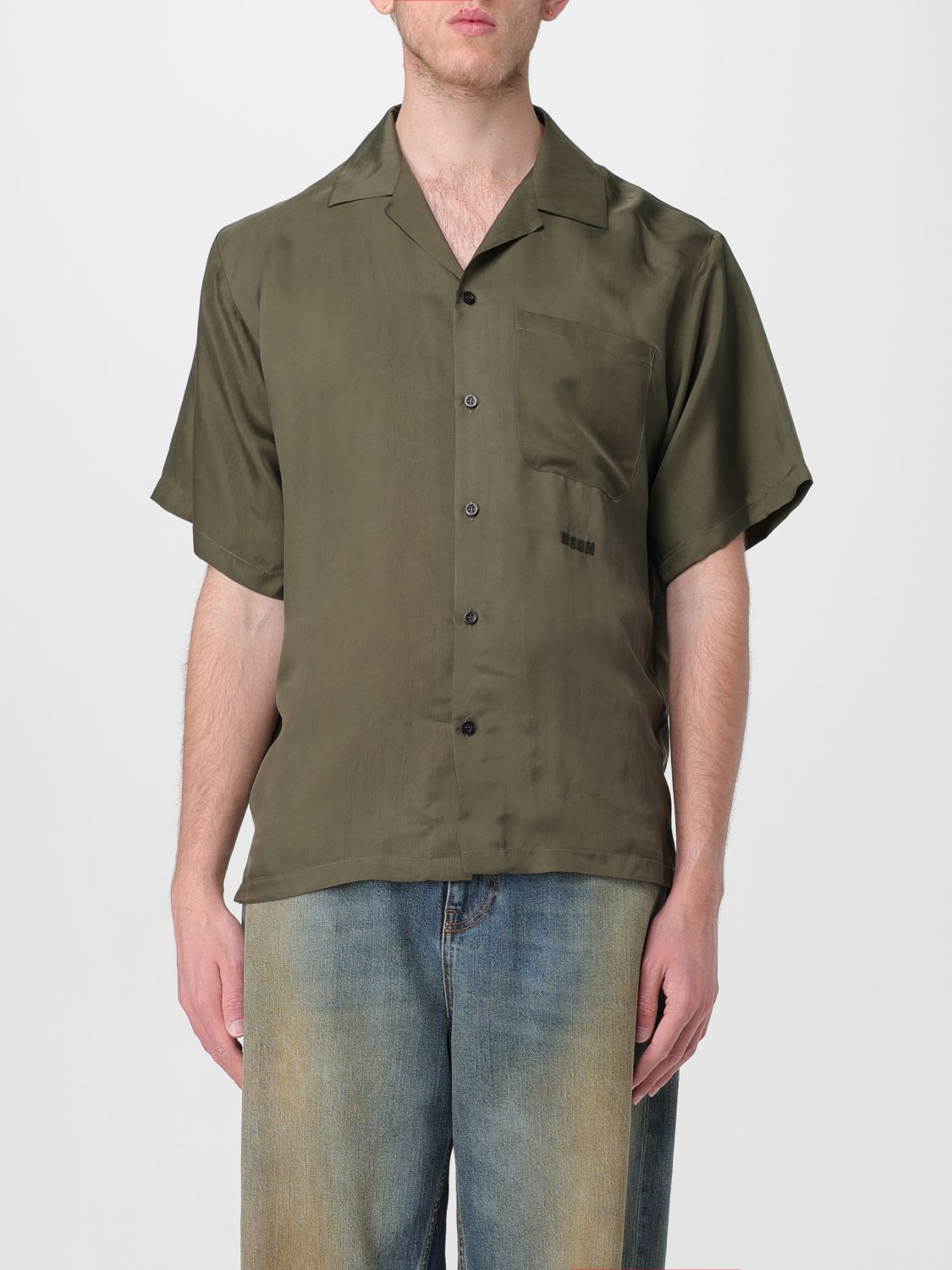 Msgm Shirt MSGM Men color Military