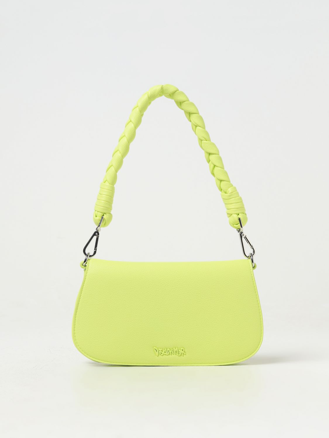 Disclaimer Shoulder Bag DISCLAIMER Woman colour Yellow