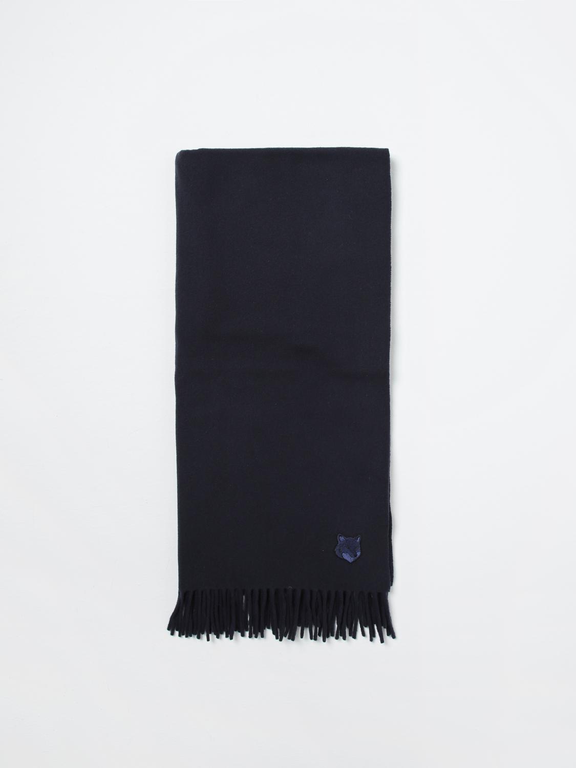 Maison Kitsuné Scarf MAISON KITSUNÉ Men color Blue