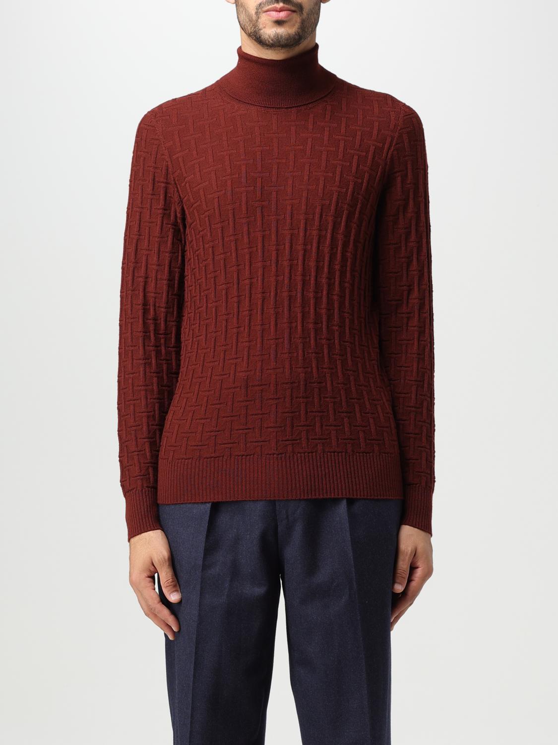 Drumohr Jumper DRUMOHR Men colour Rust