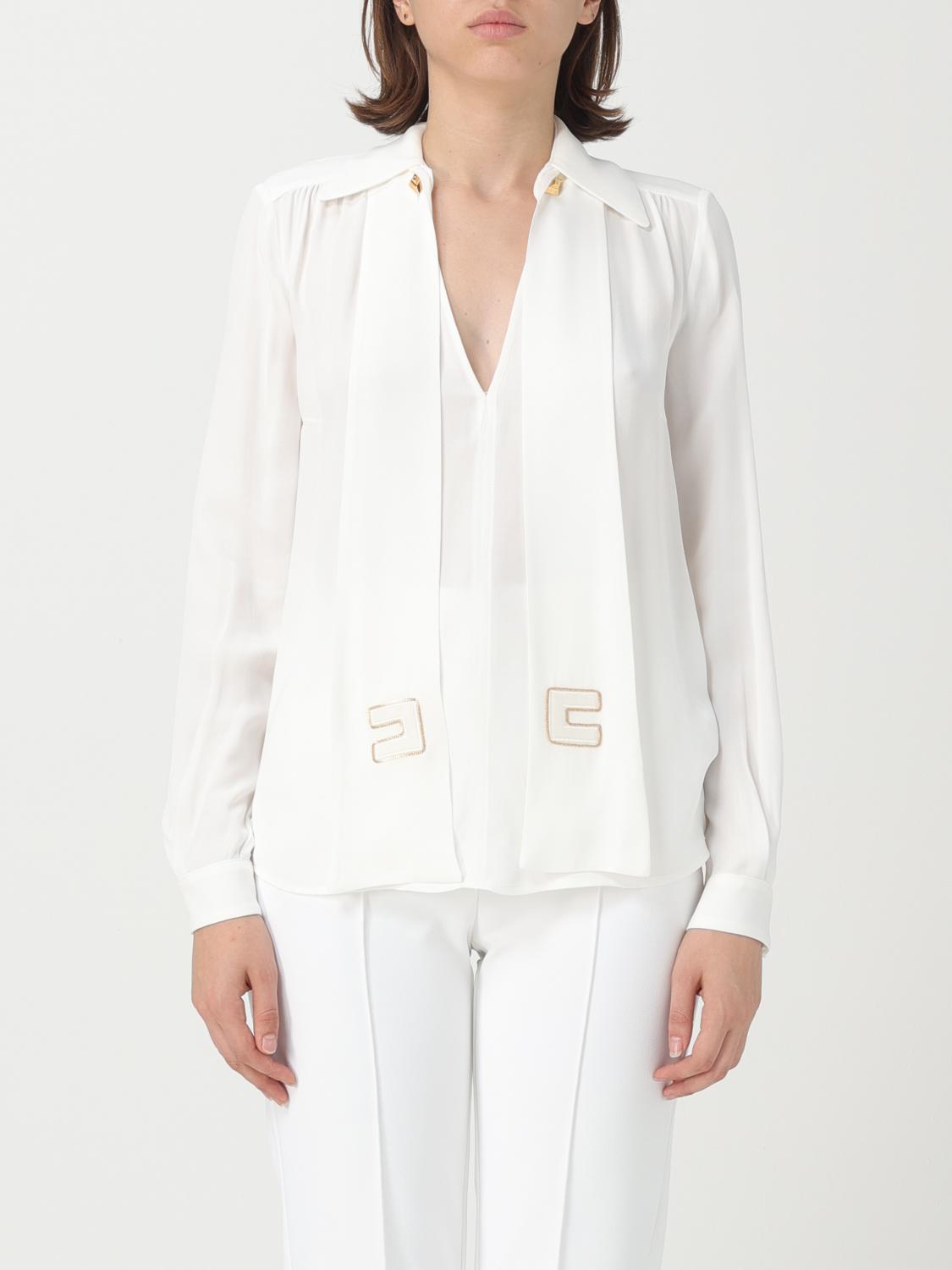 Elisabetta Franchi Shirt ELISABETTA FRANCHI Woman colour White