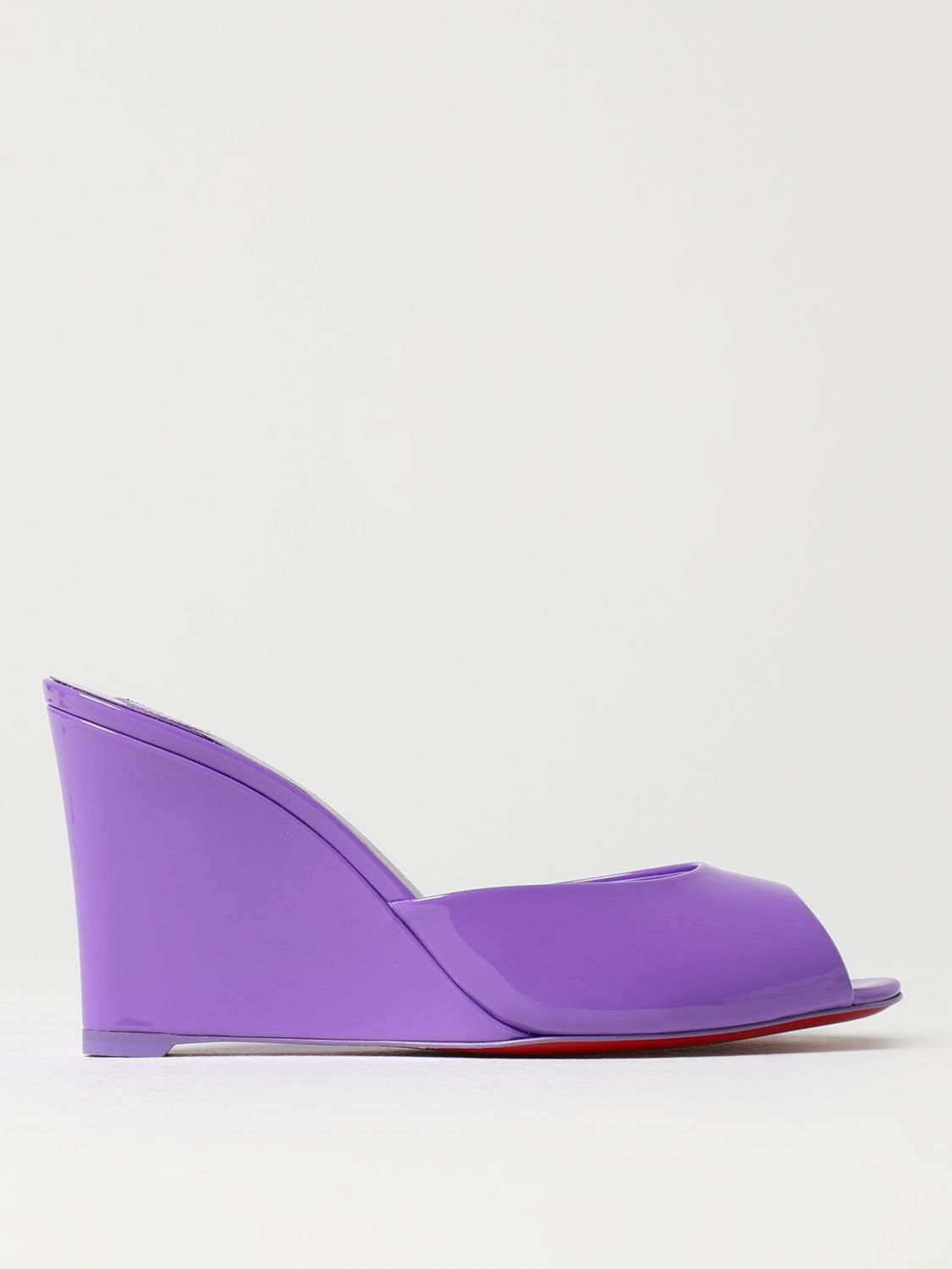 Christian Louboutin Wedge Shoes CHRISTIAN LOUBOUTIN Woman colour Lilac