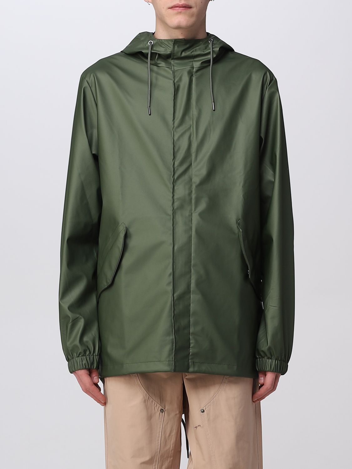 Rains Jacket RAINS Men colour Military