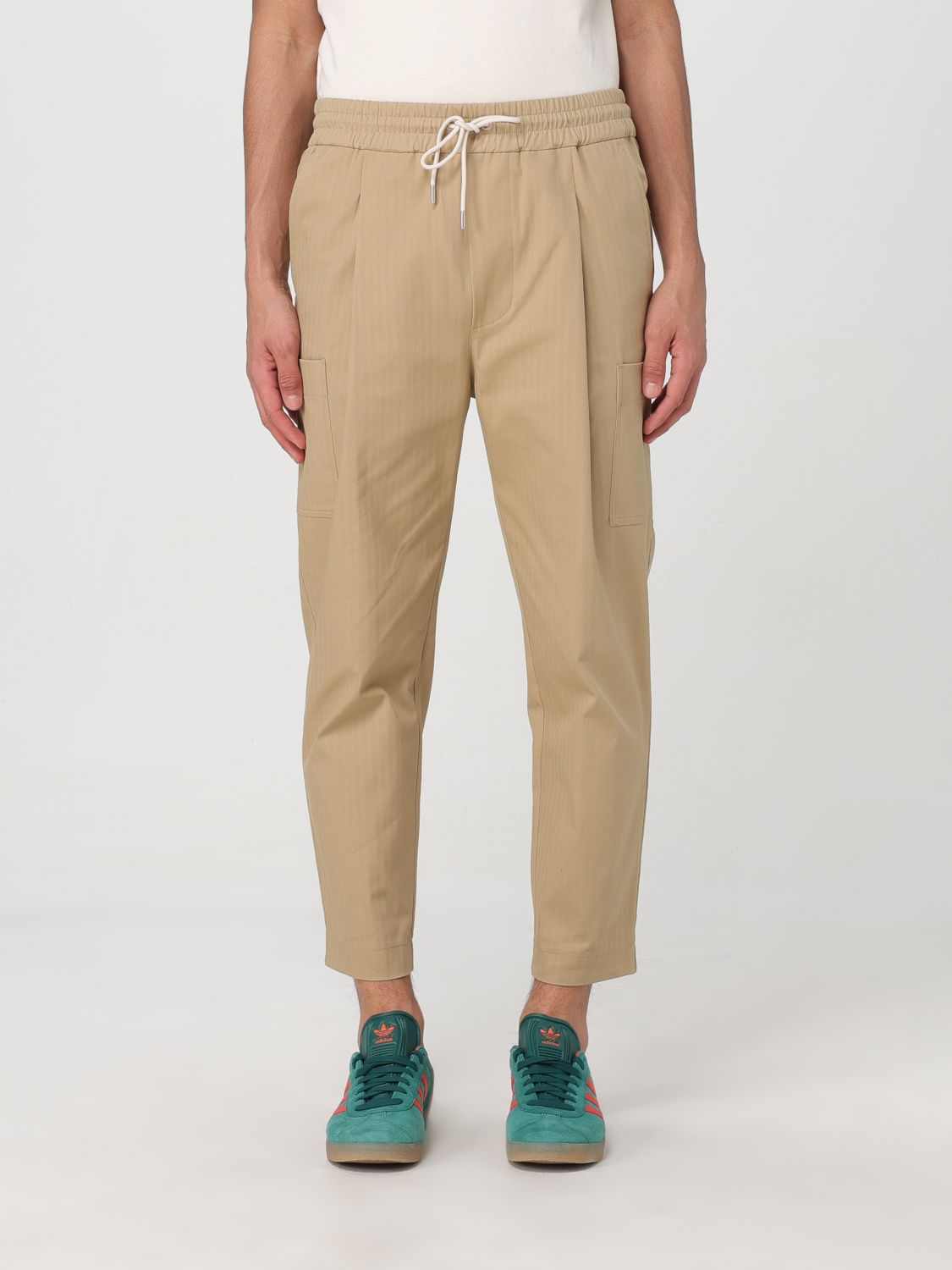 Drôle de Monsieur Trousers DROLE DE MONSIEUR Men colour Beige