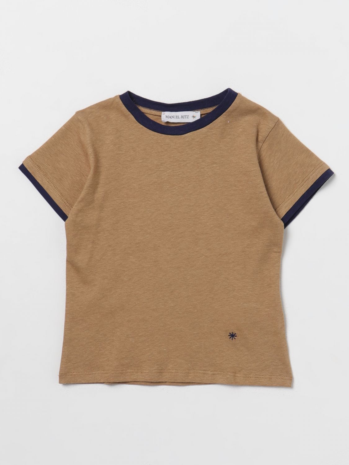 Manuel Ritz T-Shirt MANUEL RITZ Kids colour Camel