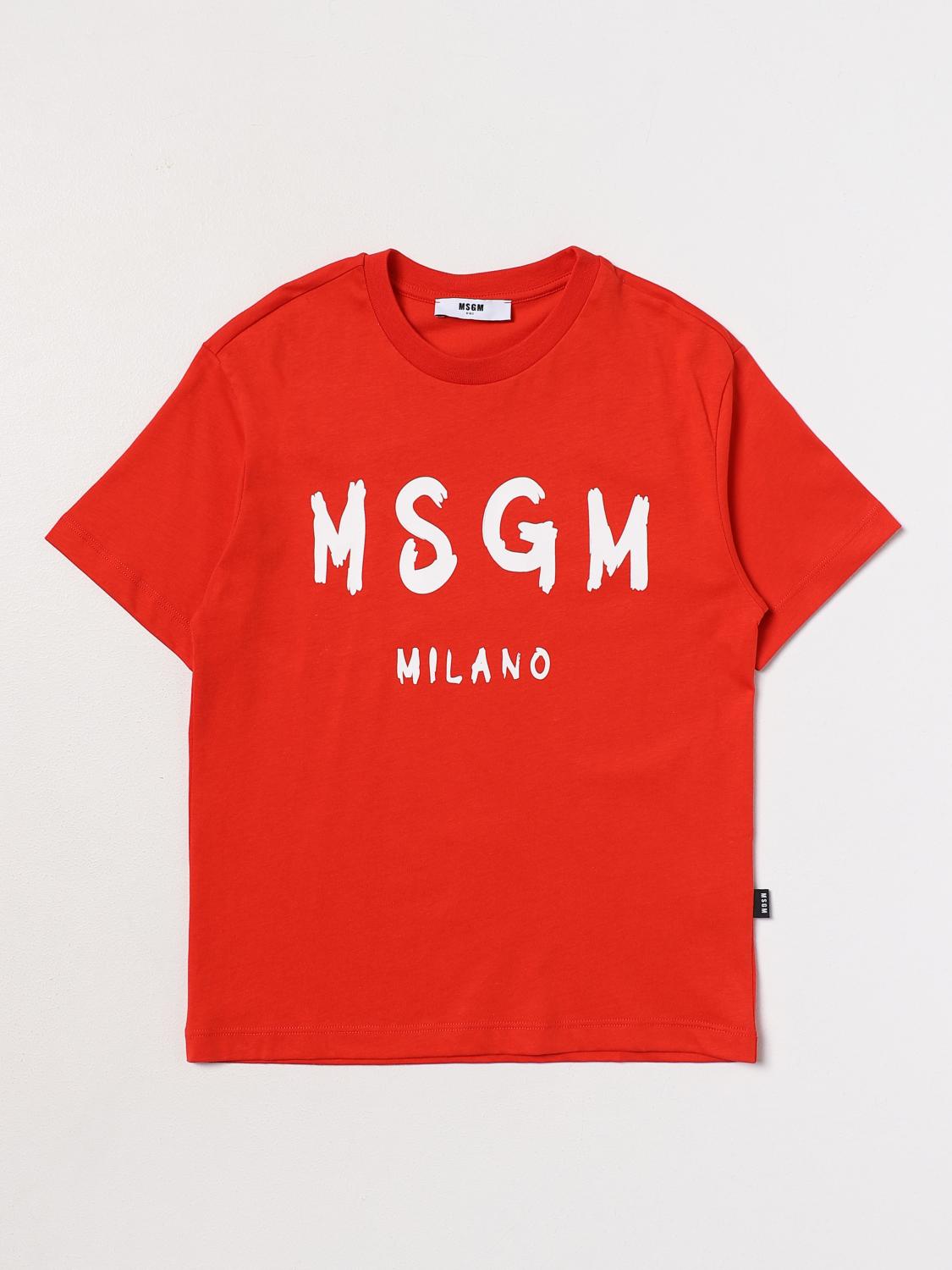 Msgm Kids T-Shirt MSGM KIDS Kids colour Red