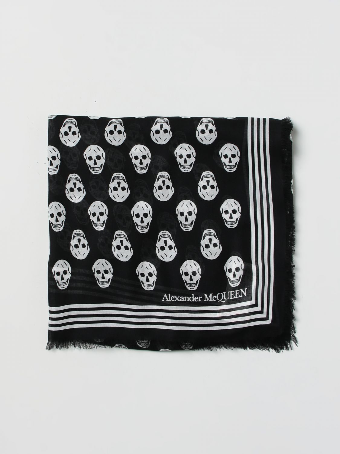 Alexander McQueen Scarf ALEXANDER MCQUEEN Men colour Black