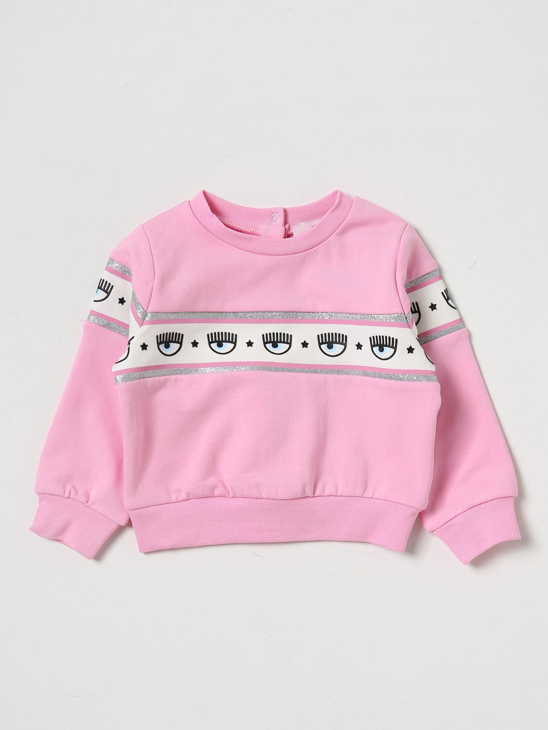 CHIARA FERRAGNI Jumper CHIARA FERRAGNI Kids colour Pink