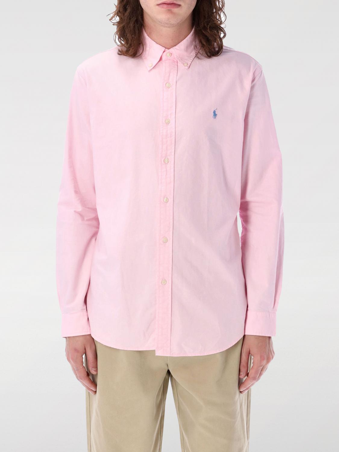 Polo Ralph Lauren Shirt POLO RALPH LAUREN Men color Pink