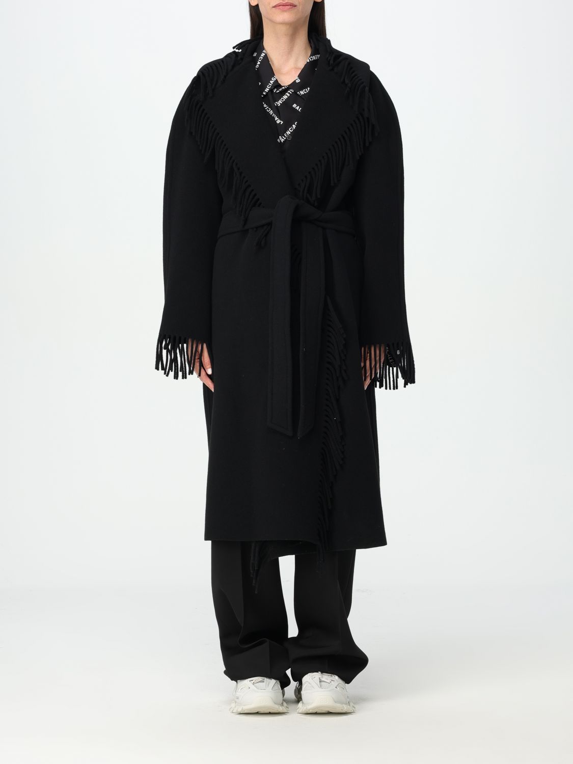Balenciaga Coat BALENCIAGA Woman color Black