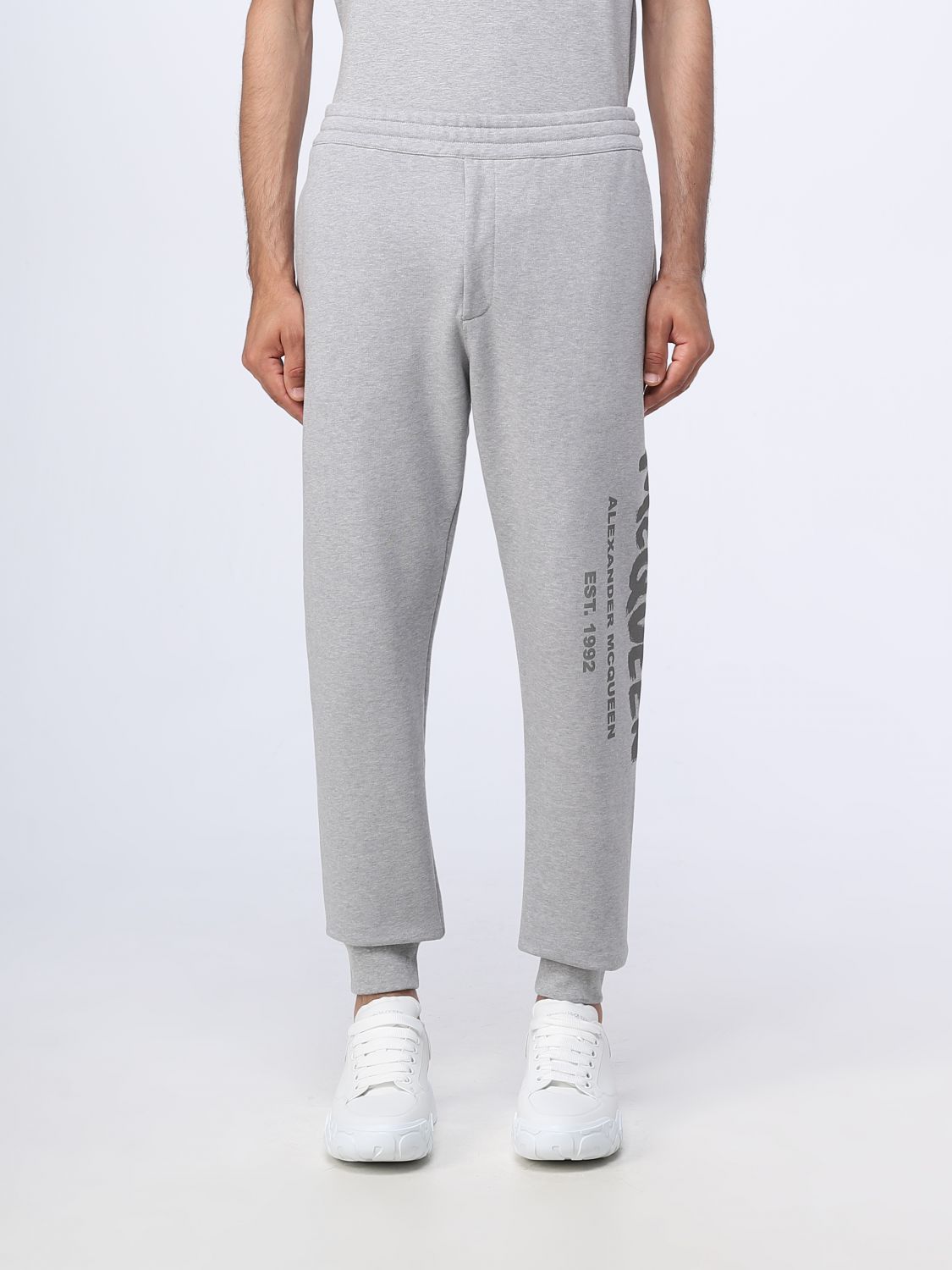 Alexander McQueen Trousers ALEXANDER MCQUEEN Men colour Grey