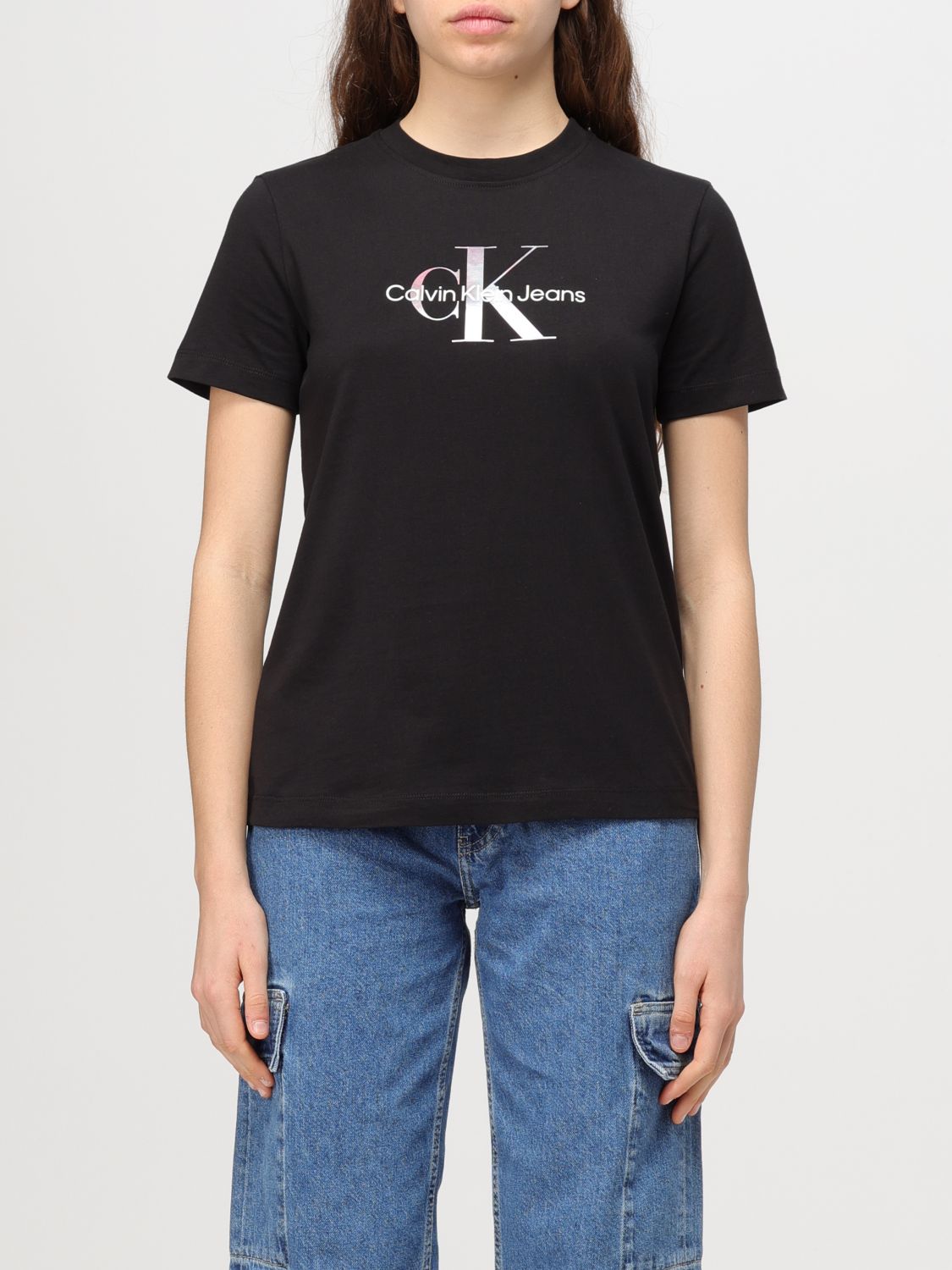 Ck Jeans T-Shirt CK JEANS Woman colour Black
