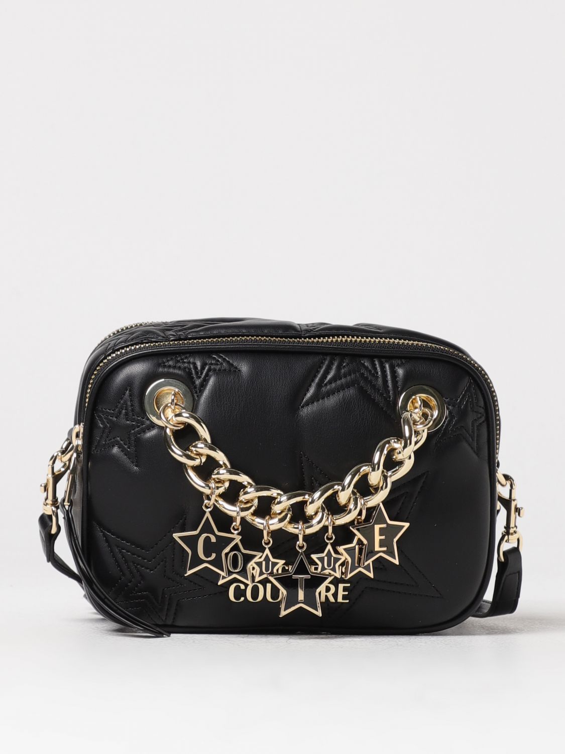 Versace Jeans Couture Crossbody Bags VERSACE JEANS COUTURE Woman colour Black