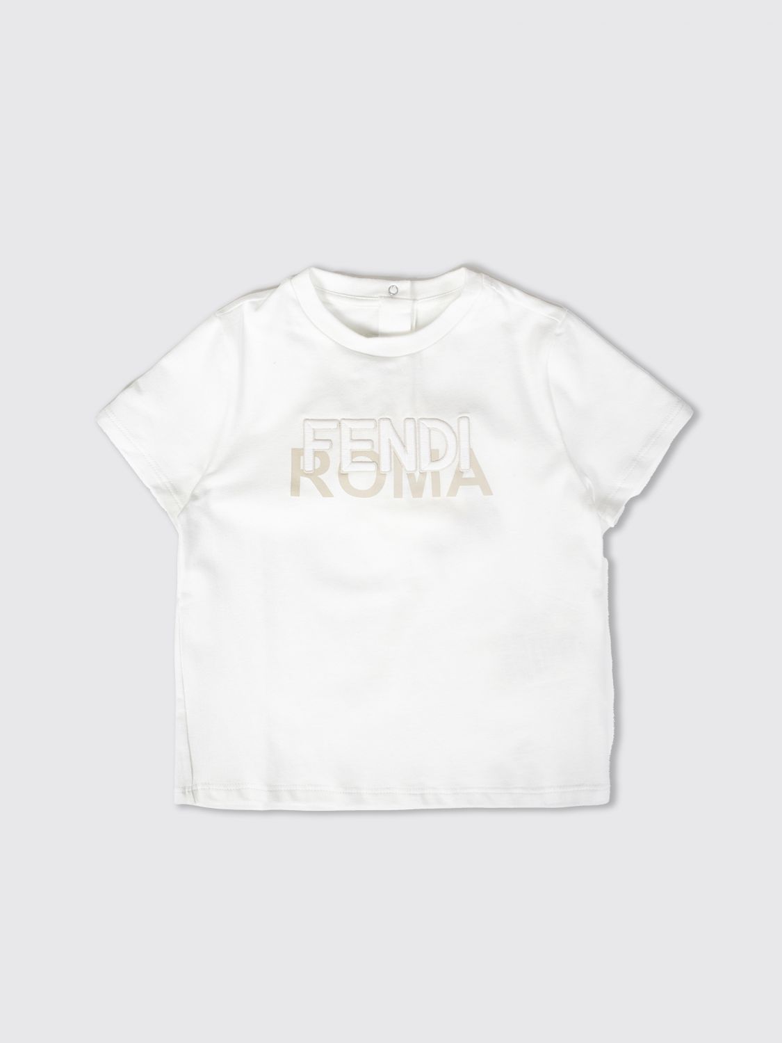 Fendi Kids T-Shirt FENDI KIDS Kids colour White