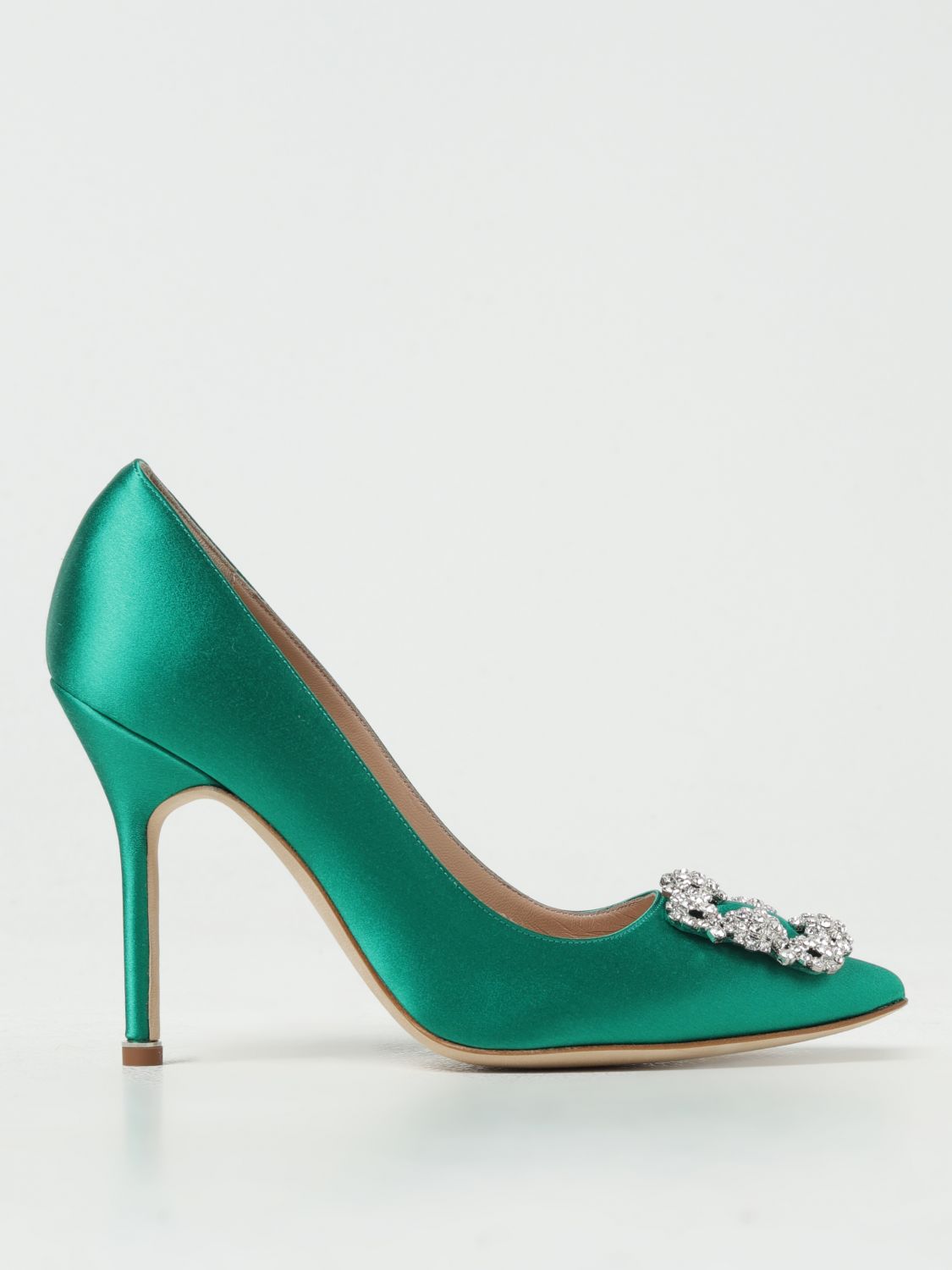 Manolo Blahnik Court Shoes MANOLO BLAHNIK Woman colour Green