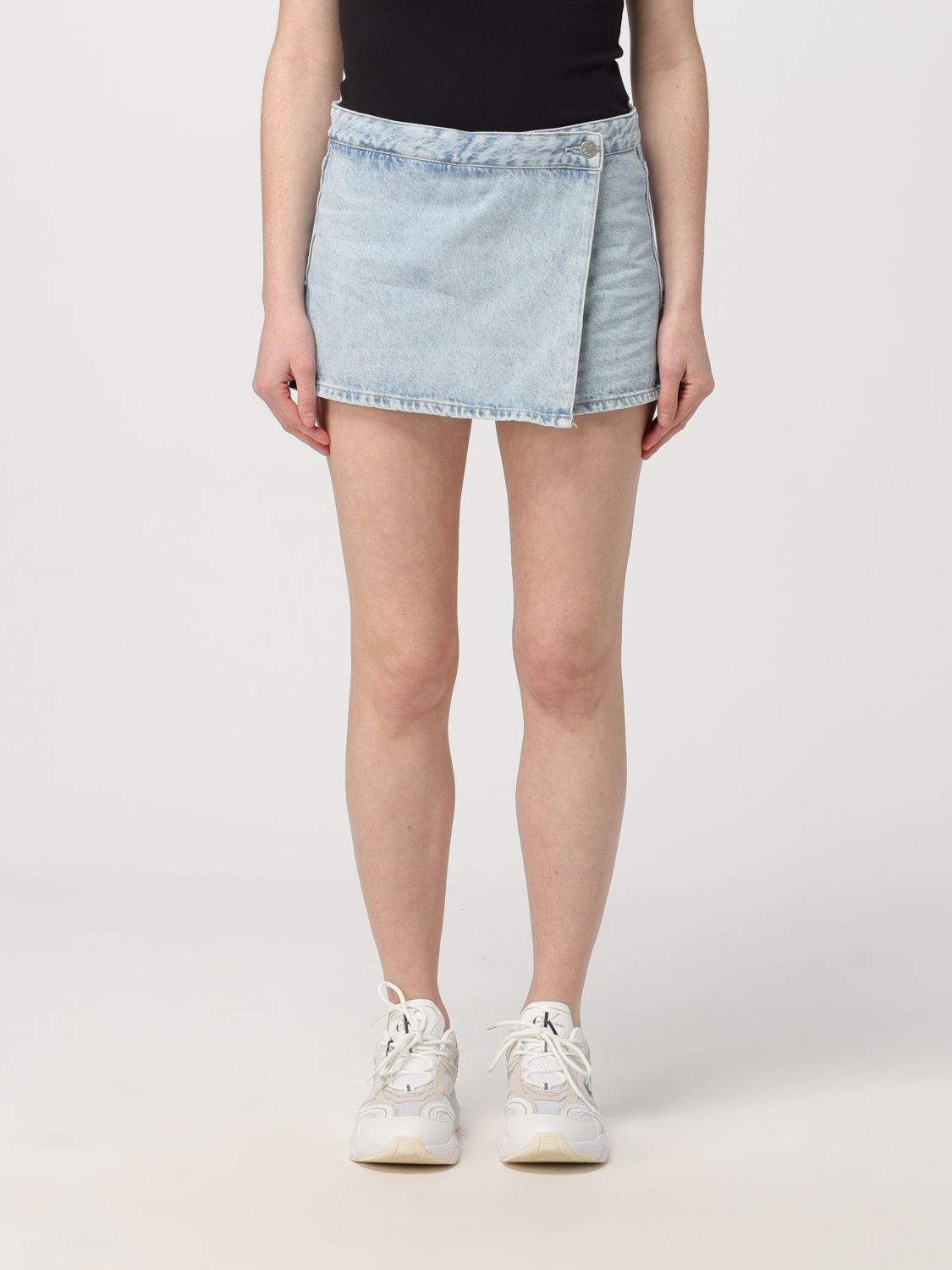 Ck Jeans Short CK JEANS Woman colour Blue