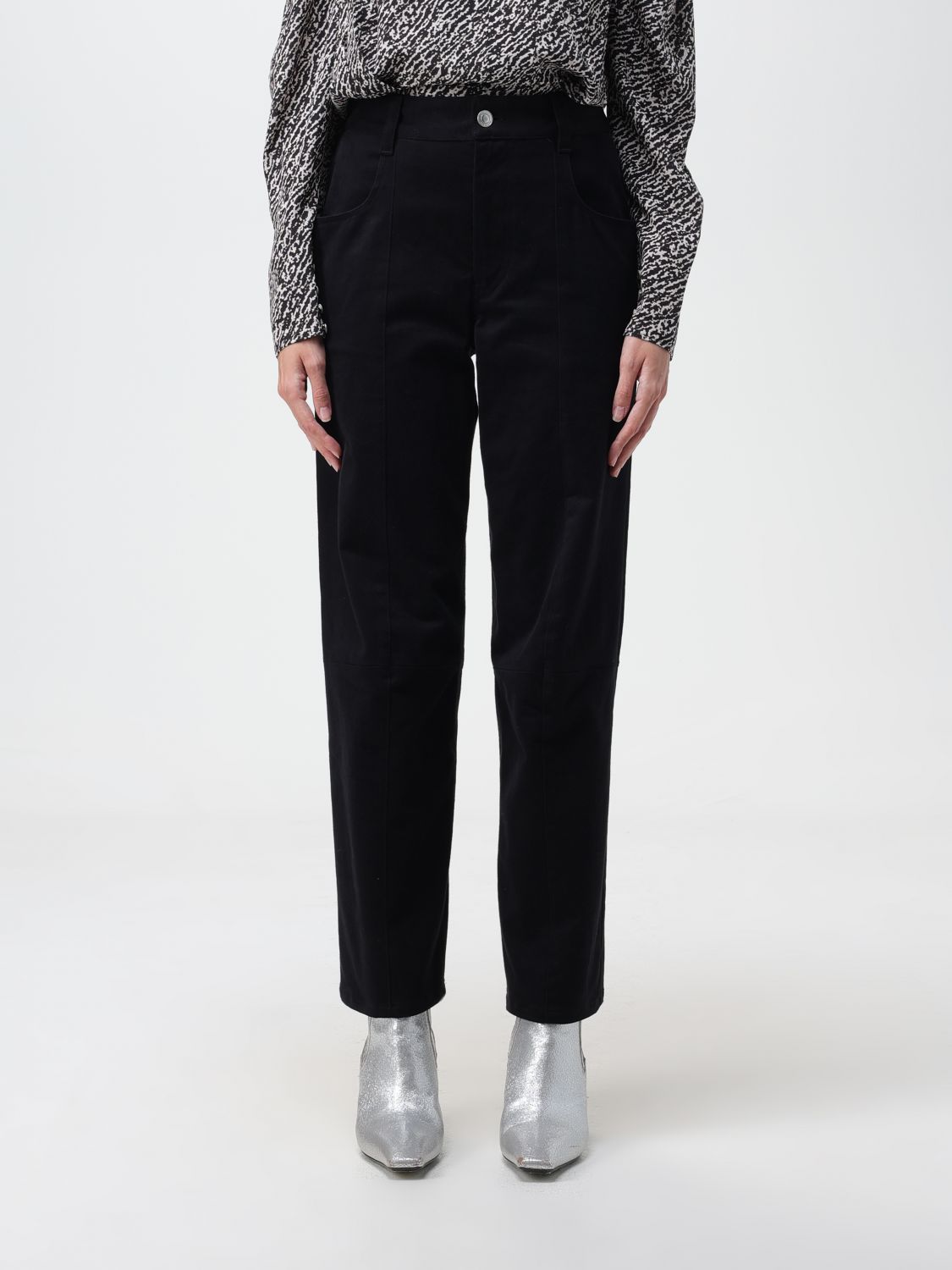 Isabel Marant Trousers ISABEL MARANT Woman colour Black