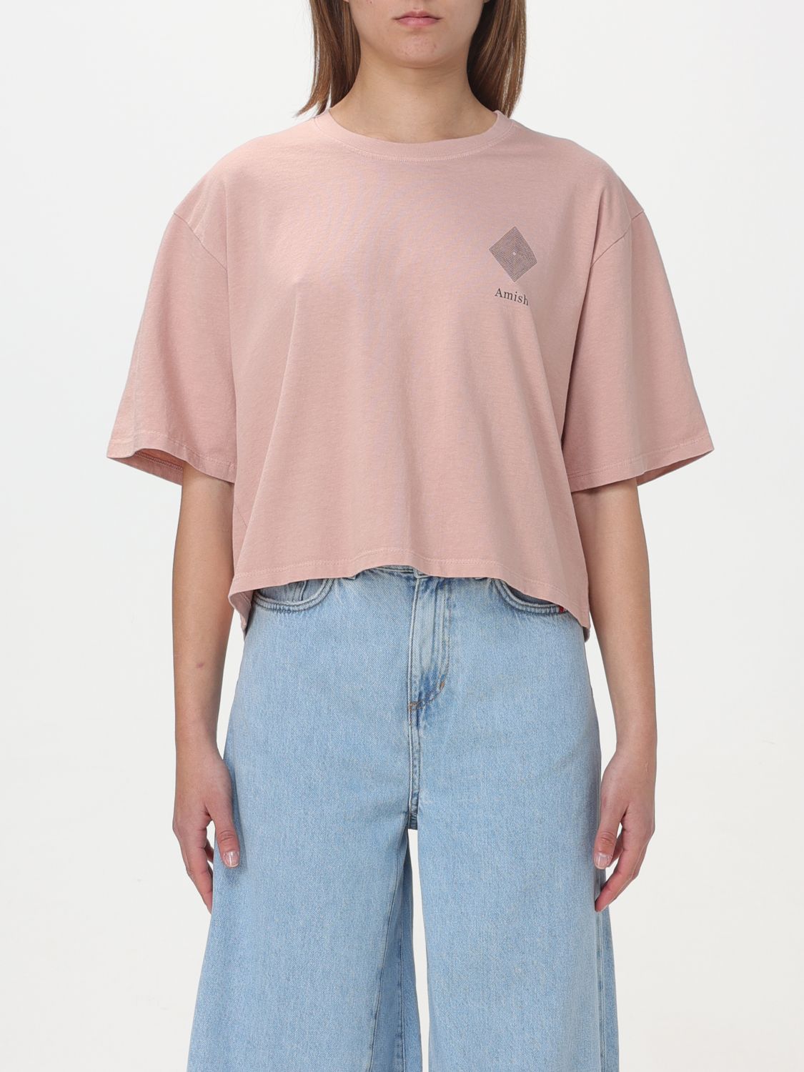 Amish T-Shirt AMISH Woman colour Pink
