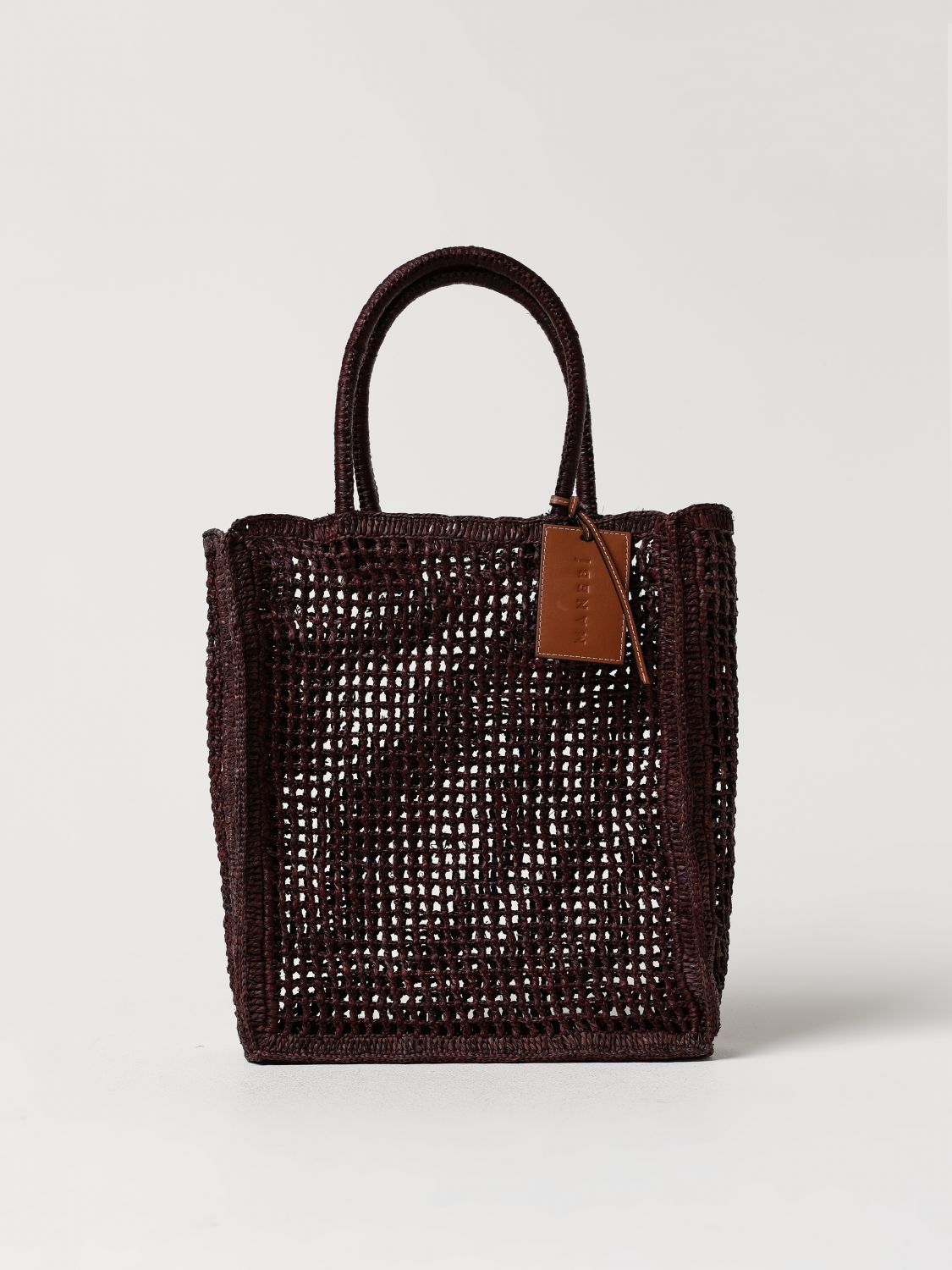 Manebi Tote Bags MANEBI Woman color Brown