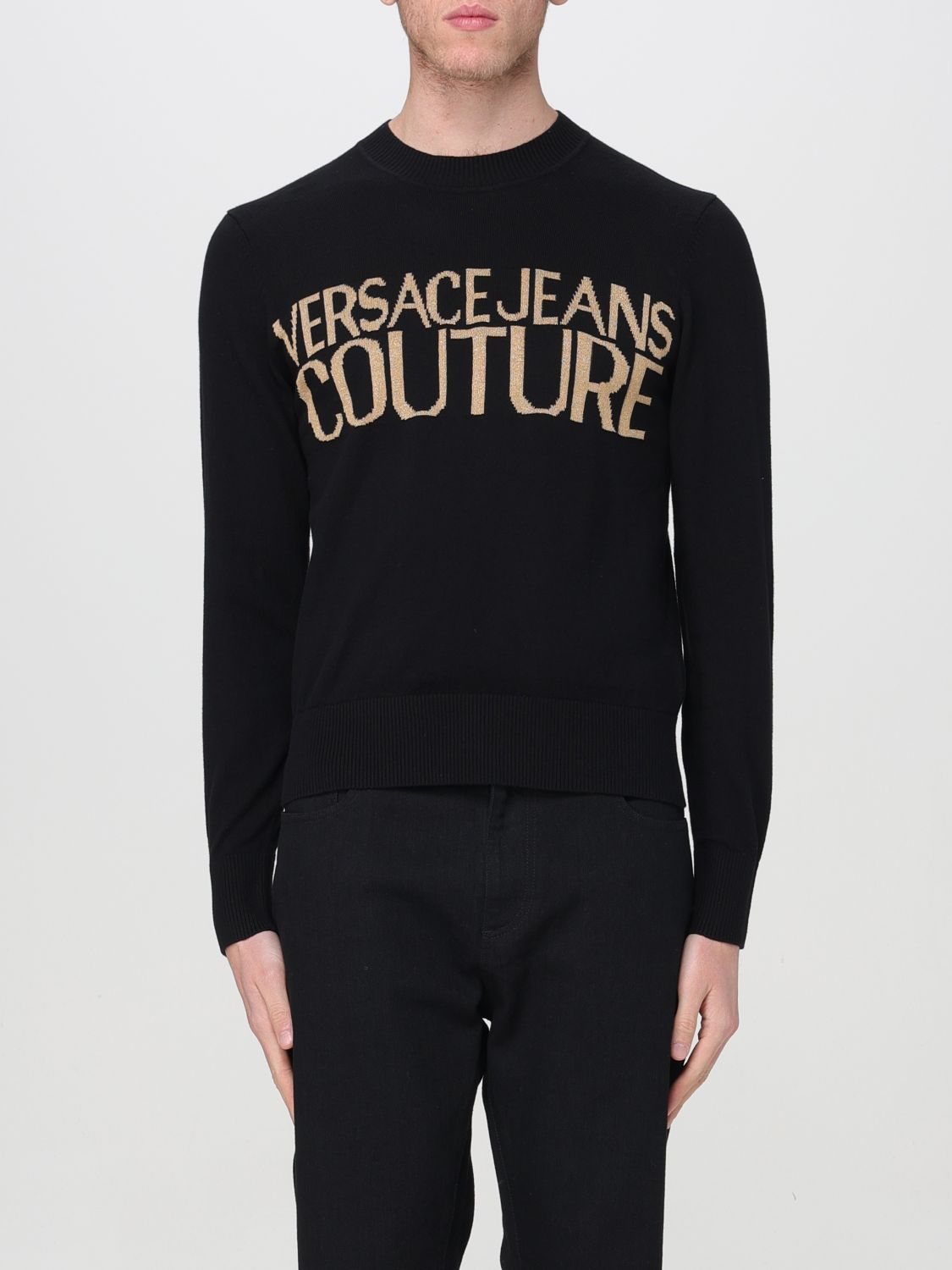 Versace Jeans Couture Jumper VERSACE JEANS COUTURE Men colour Black