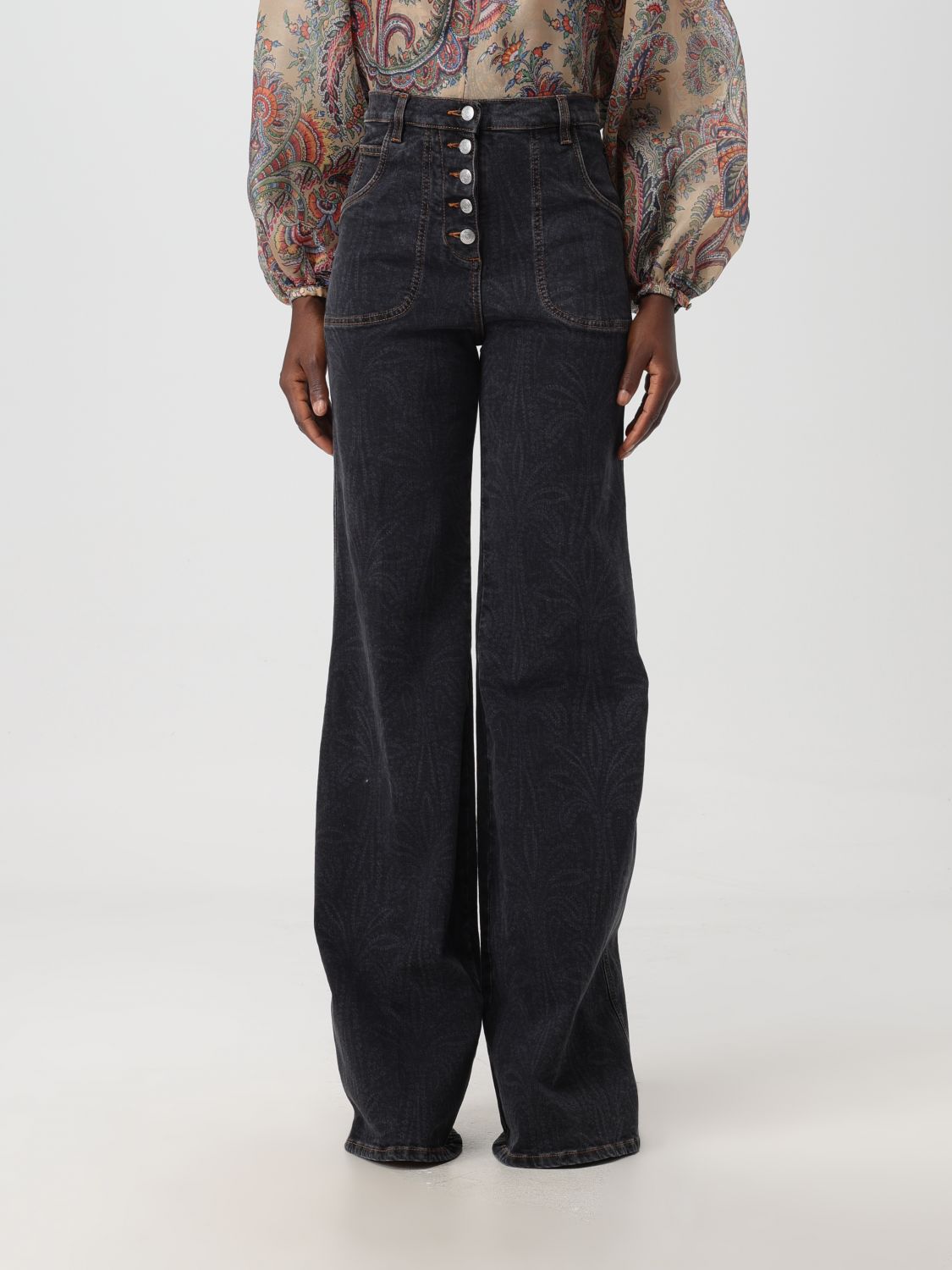 Etro Jeans ETRO Woman colour Blue