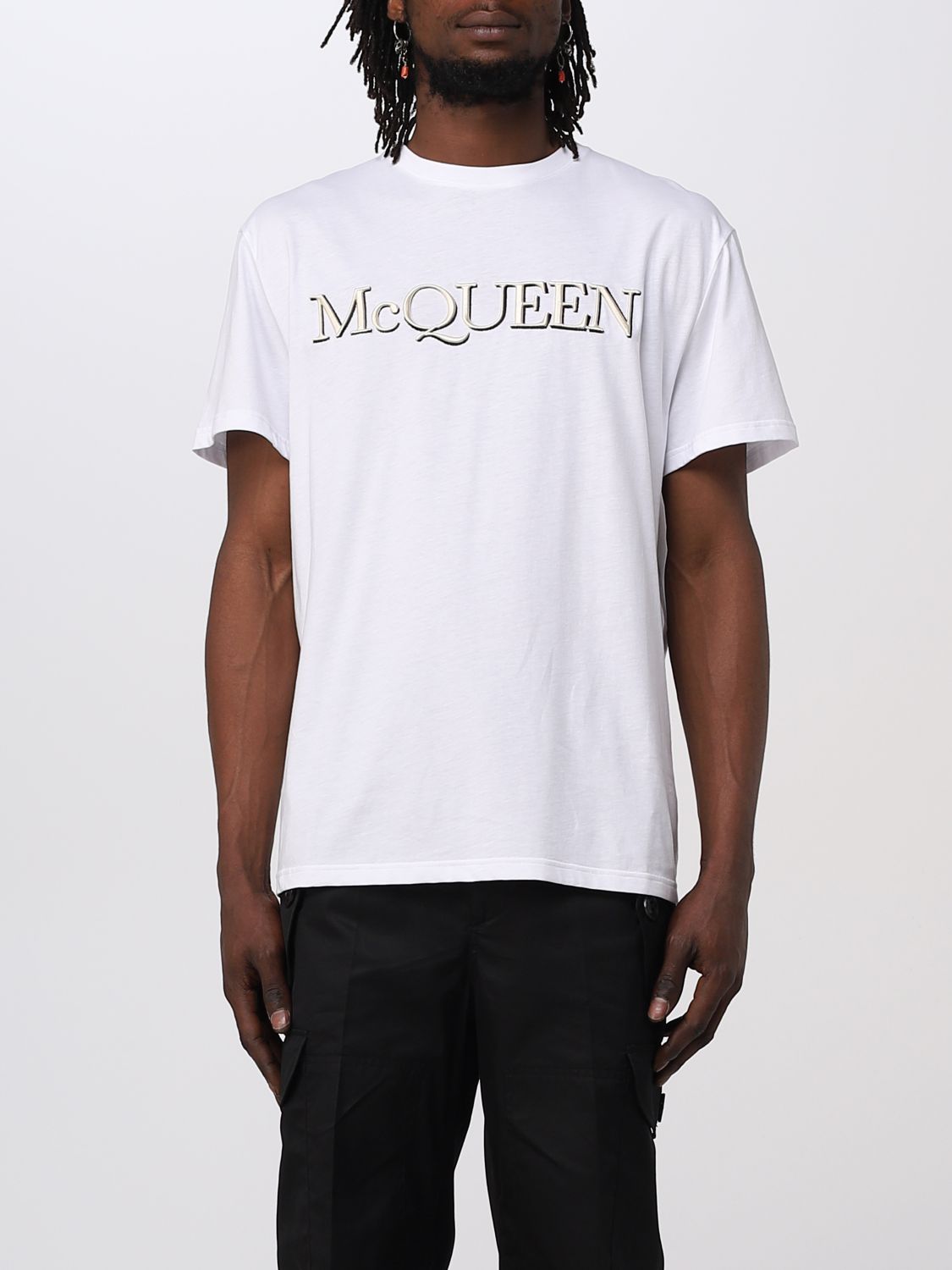 Alexander McQueen T-Shirt ALEXANDER MCQUEEN Men colour White