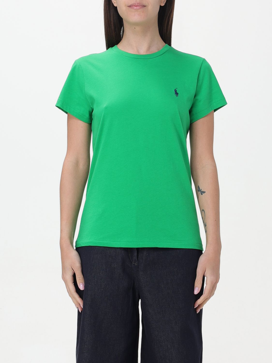 Polo Ralph Lauren T-Shirt POLO RALPH LAUREN Woman colour Green