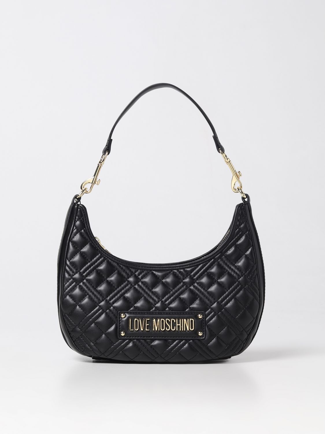 Love Moschino Borsa Quilted PU Shoulder Bag