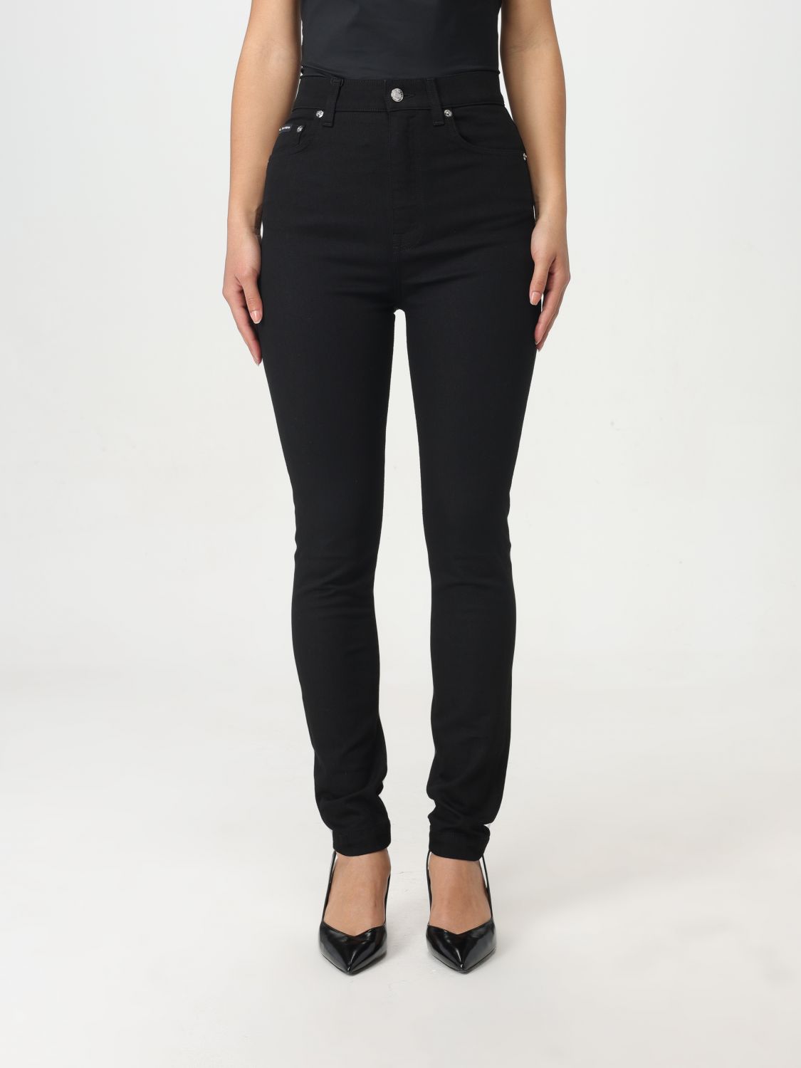 Dolce & Gabbana Trousers DOLCE & GABBANA Woman colour Black