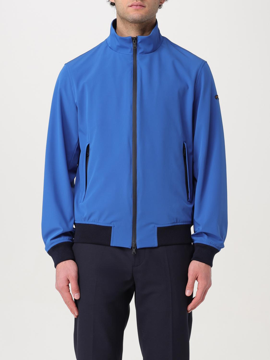 Paul & Shark Jacket PAUL & SHARK Men colour Gnawed Blue