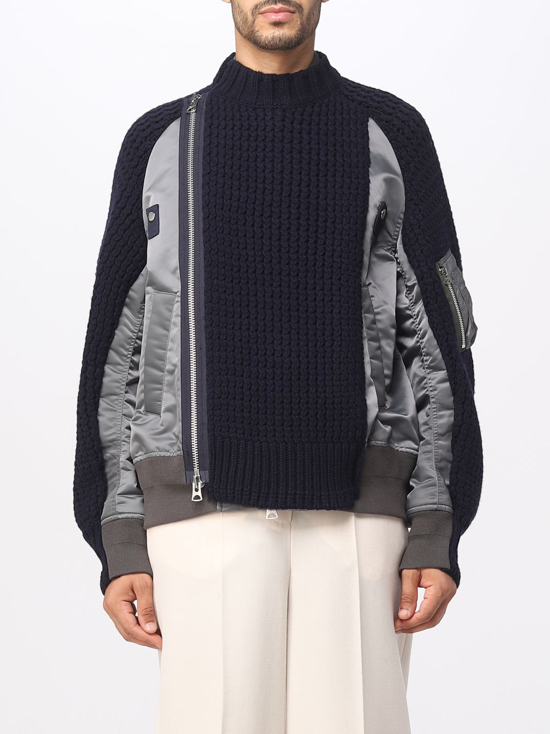 Sacai Jacket SACAI Men colour Grey