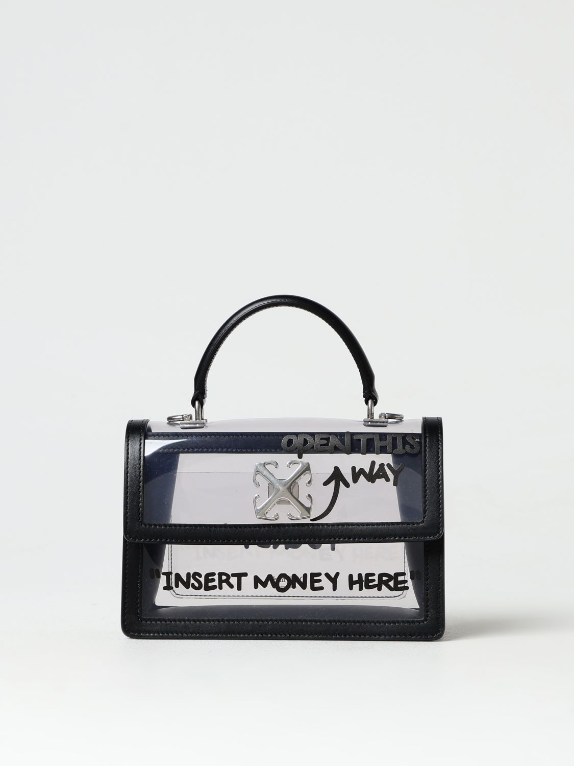 OFF-WHITE Handbag OFF-WHITE Woman colour Black