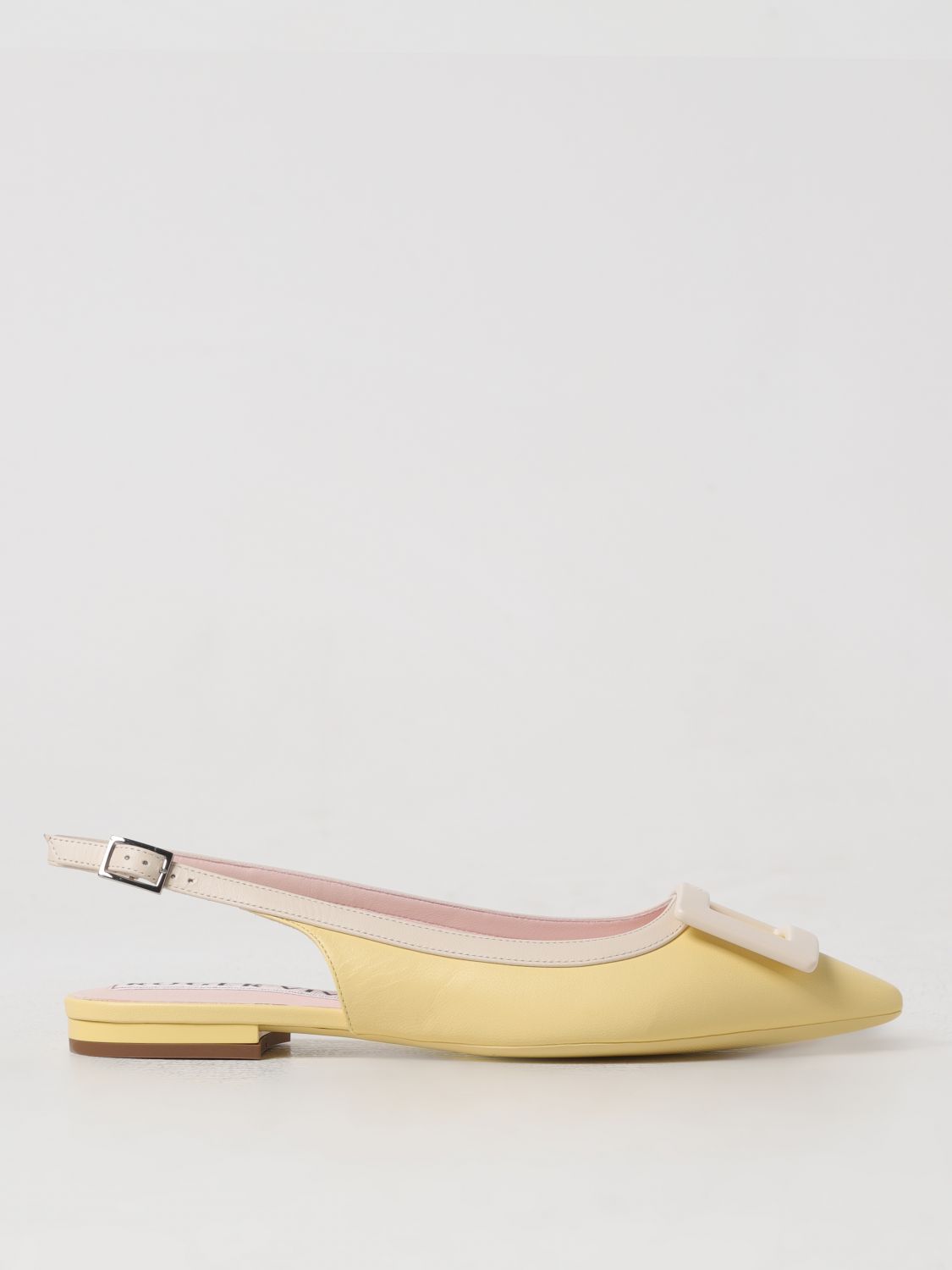 Roger Vivier Flat Shoes ROGER VIVIER Woman colour Yellow