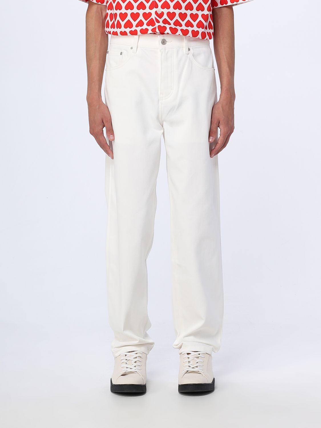 Ami Paris Jeans AMI PARIS Men colour White