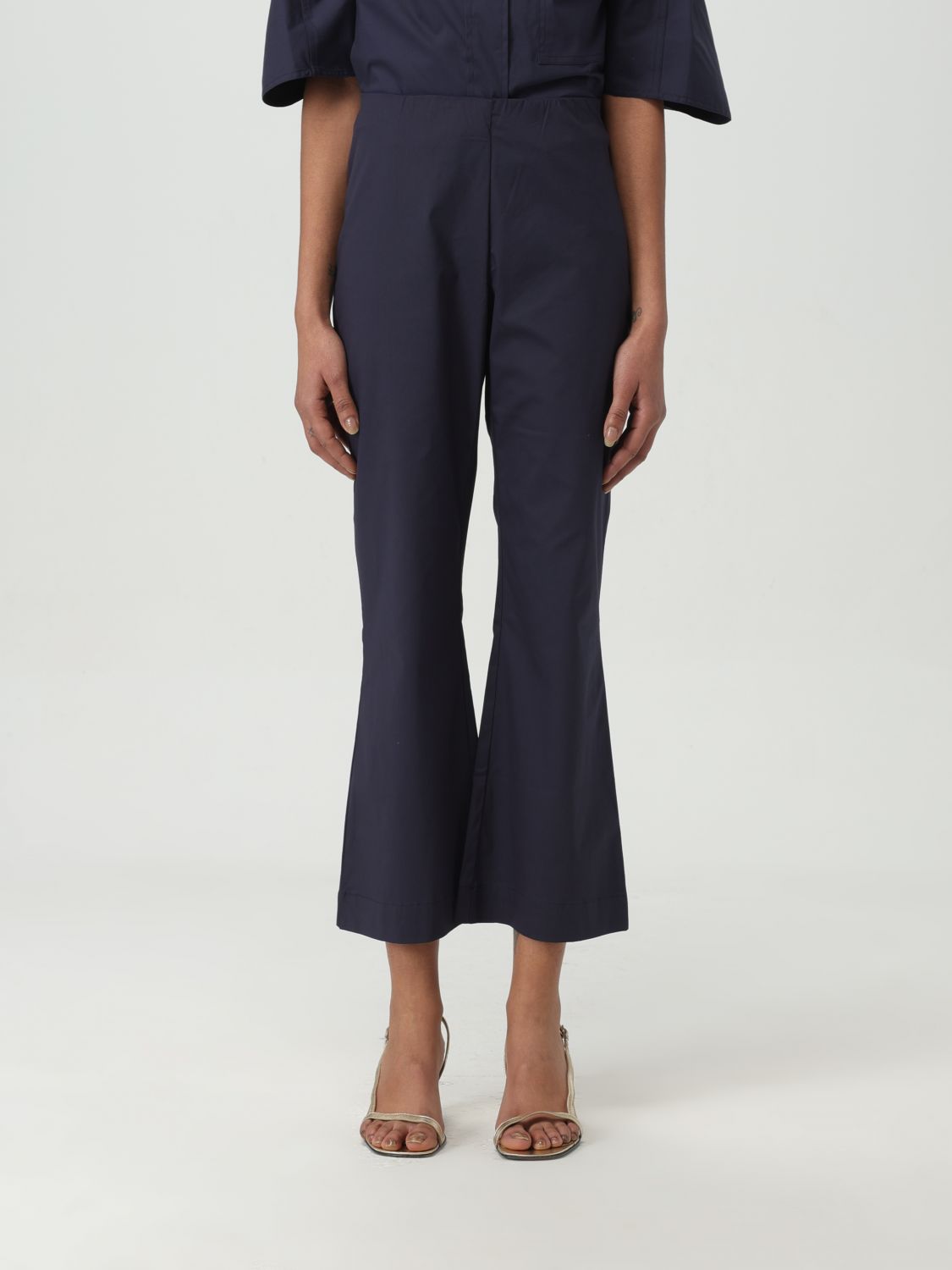 Liviana Conti Trousers LIVIANA CONTI Woman colour Blue