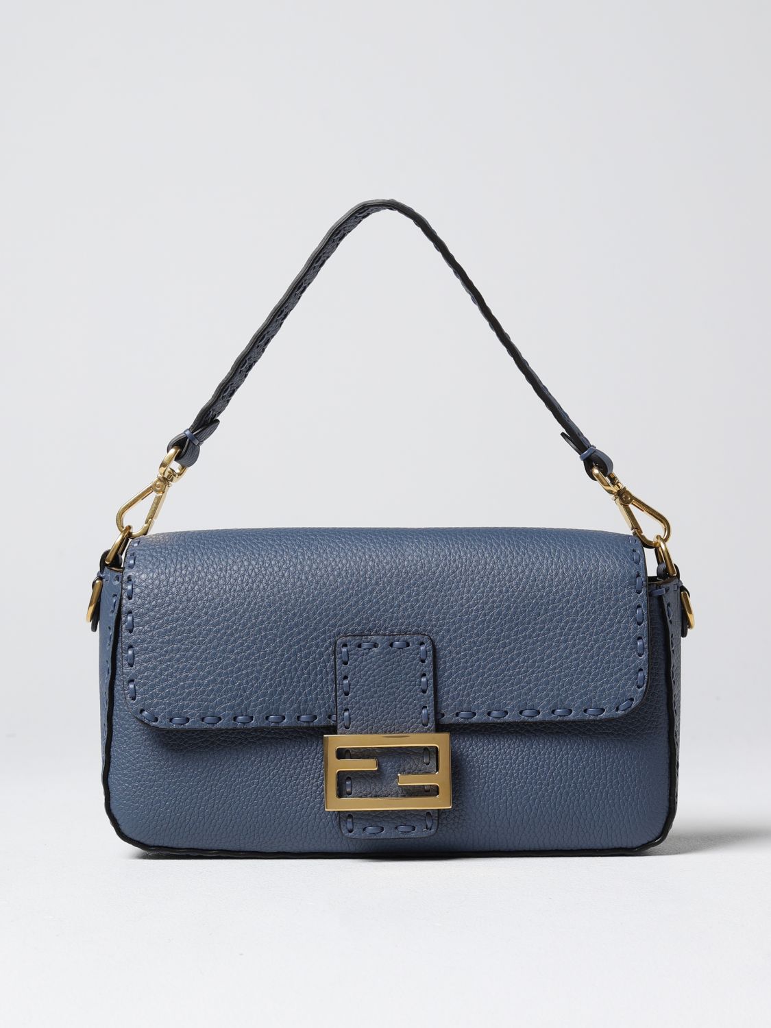 FENDI Shoulder Bag FENDI Woman colour Blue