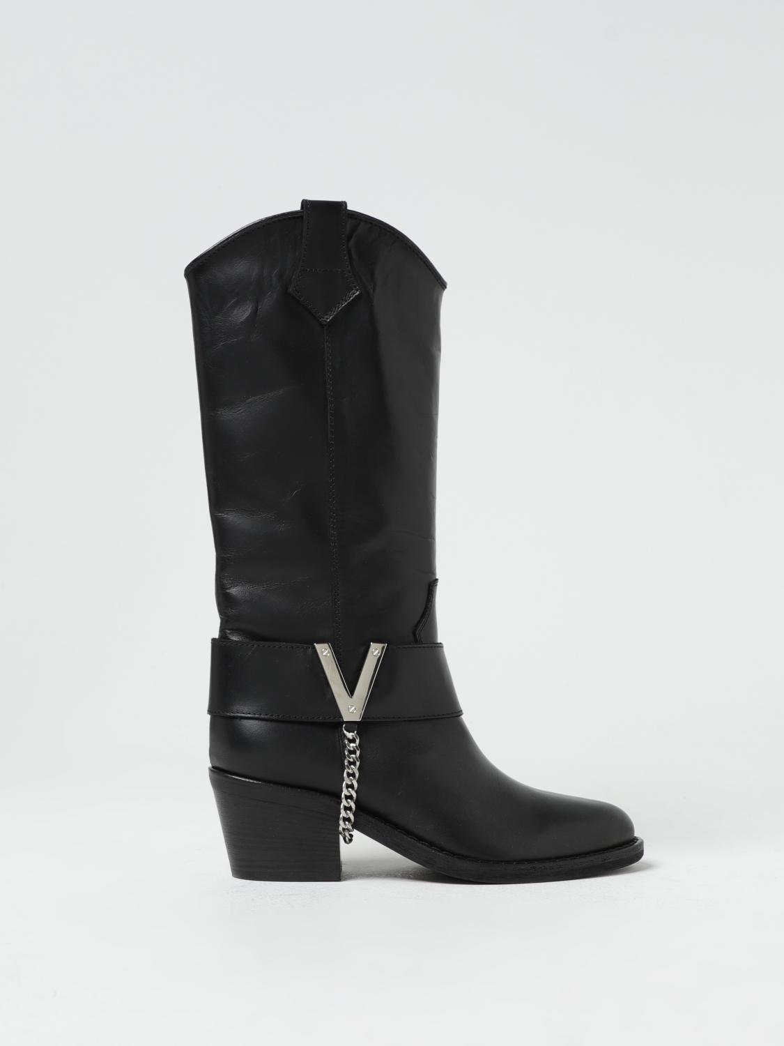 Via Roma 15 Boots VIA ROMA 15 Woman colour Black