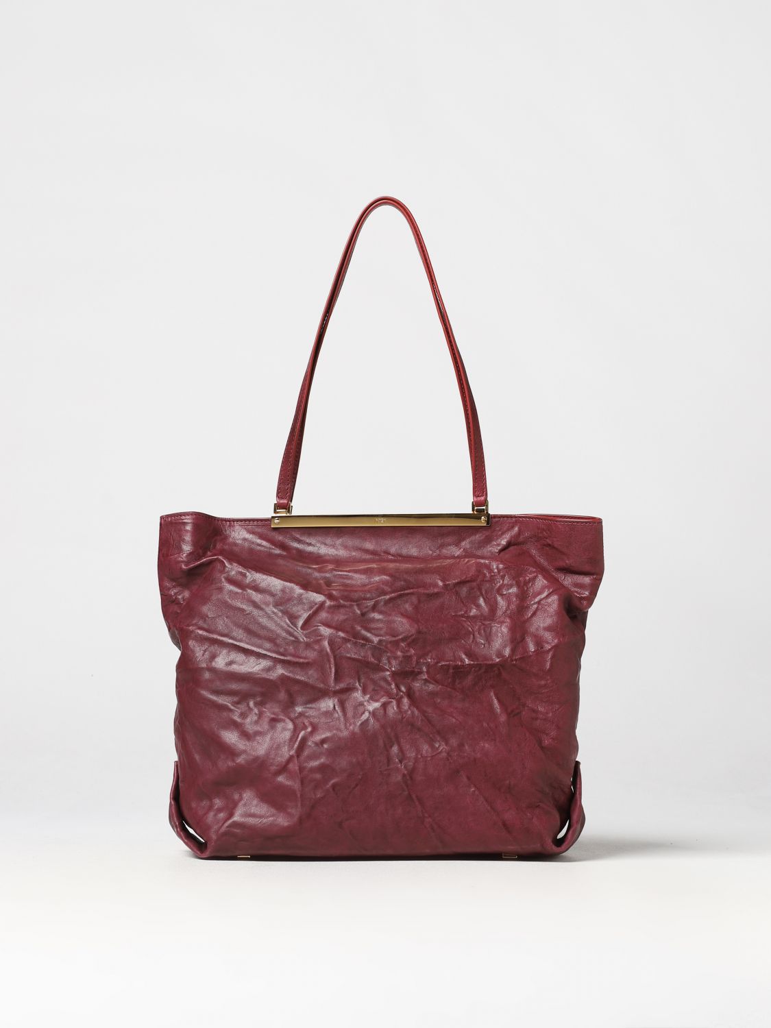 N° 21 Tote Bags N° 21 Woman colour Burgundy