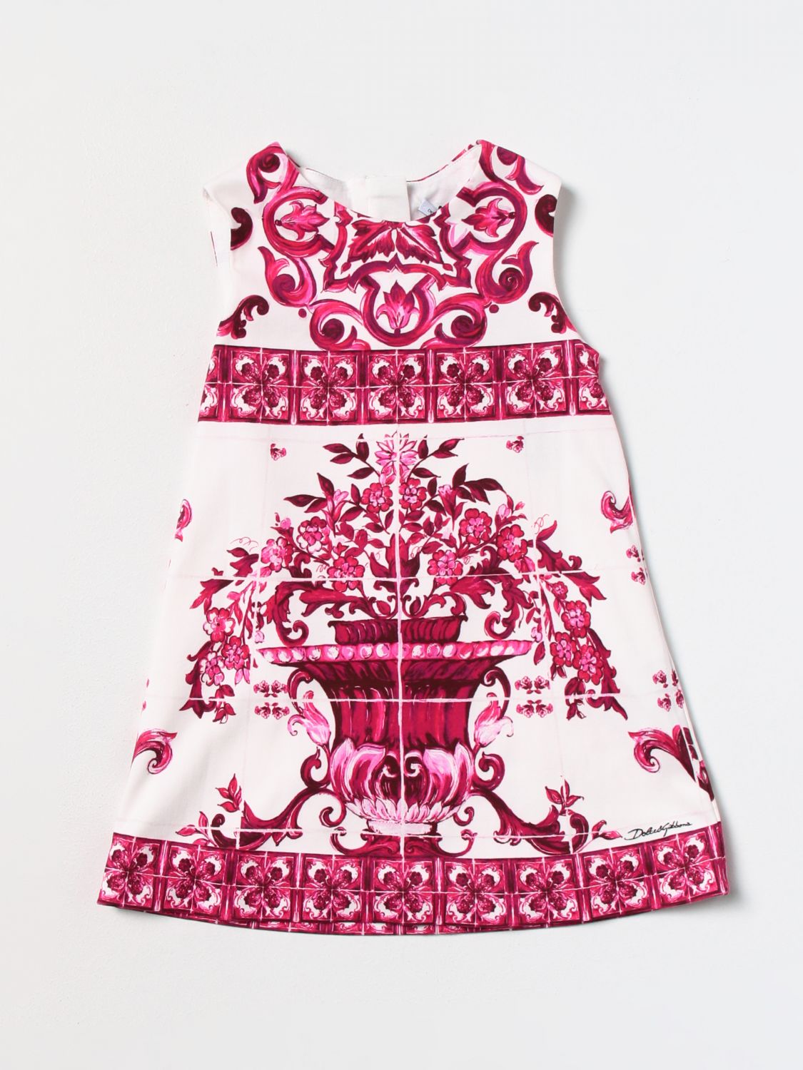 Dolce & Gabbana Dress DOLCE & GABBANA Kids colour Fuchsia