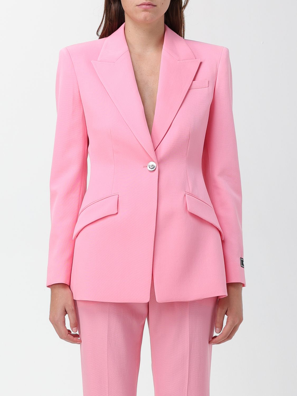 Versace Blazer VERSACE Woman colour Pink