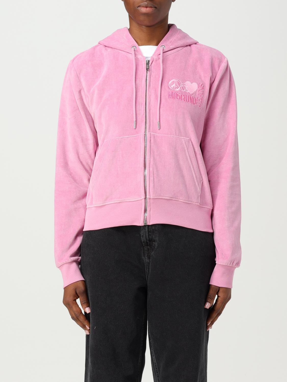 Moschino Jeans Sweatshirt MOSCHINO JEANS Woman colour Pink