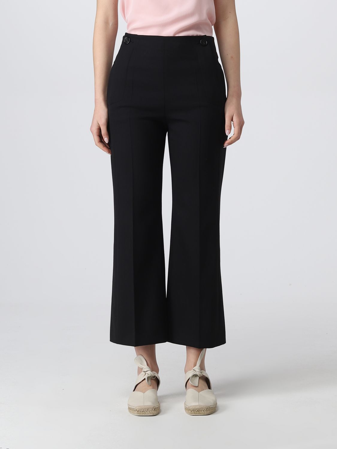 Chloé Trousers CHLOÉ Woman colour Black