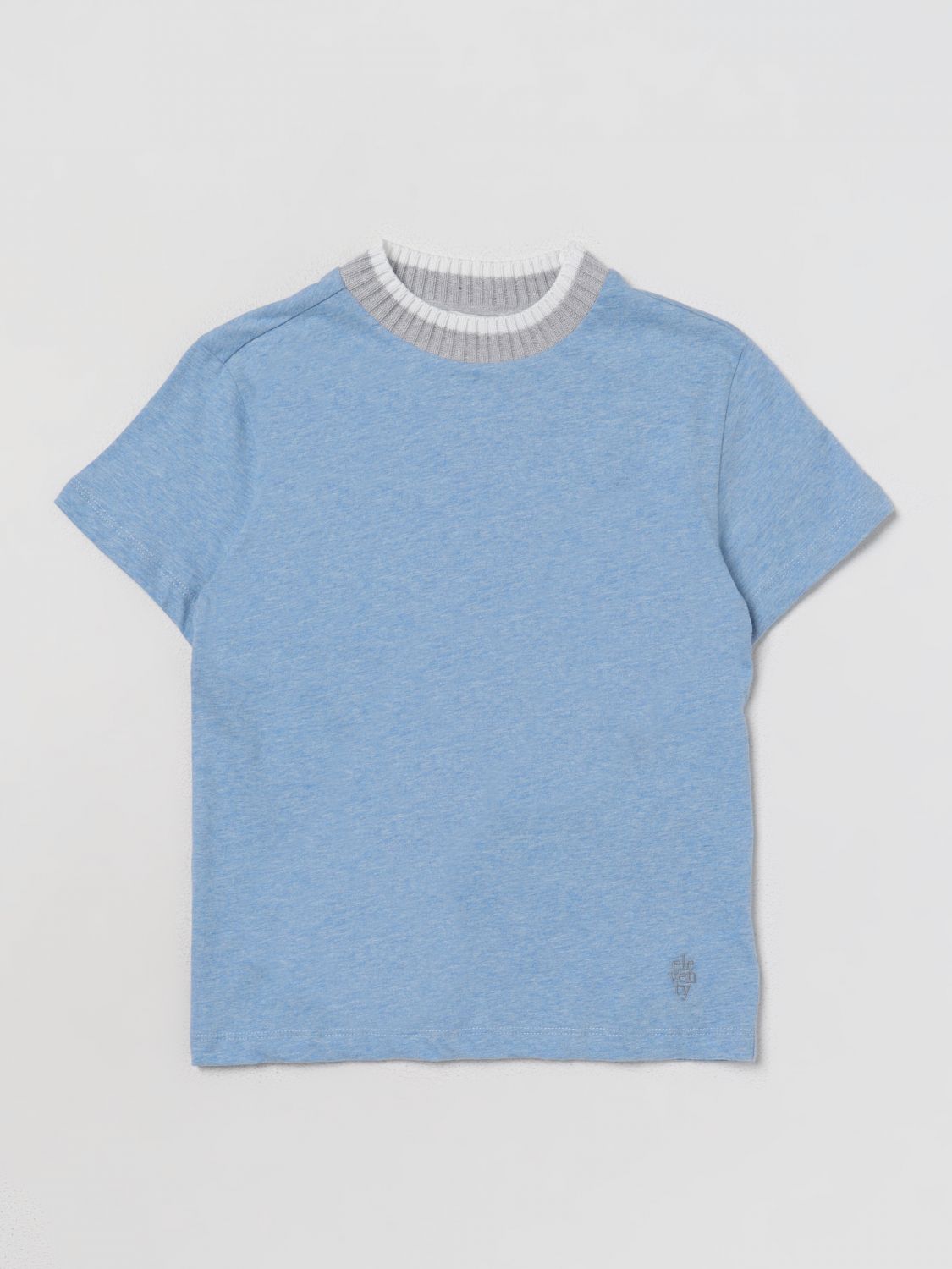 Eleventy T-Shirt ELEVENTY Kids colour Gnawed Blue