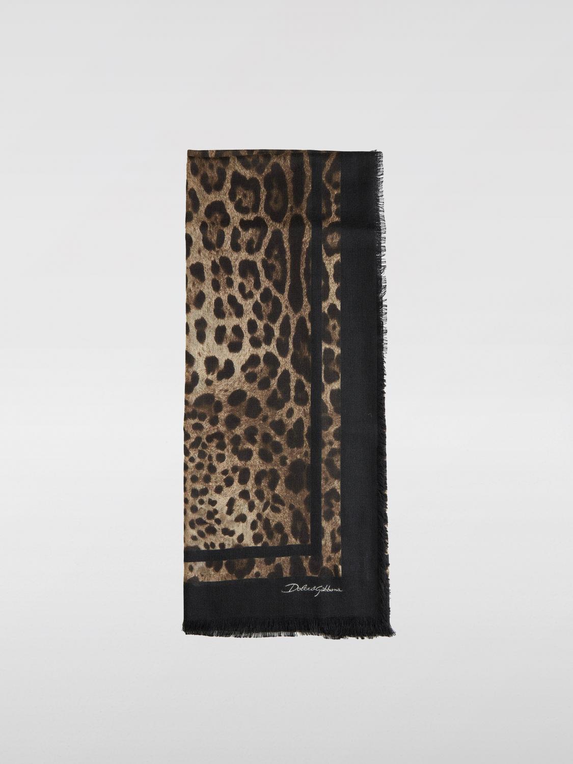 Dolce & Gabbana Scarf DOLCE & GABBANA Woman color Brown